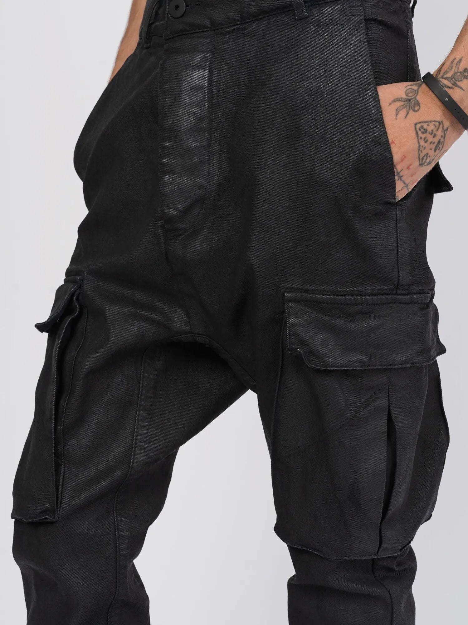 11 by BBS P21B - F1481 Cargo Pants - by 11 BY BORIS BIDJAN