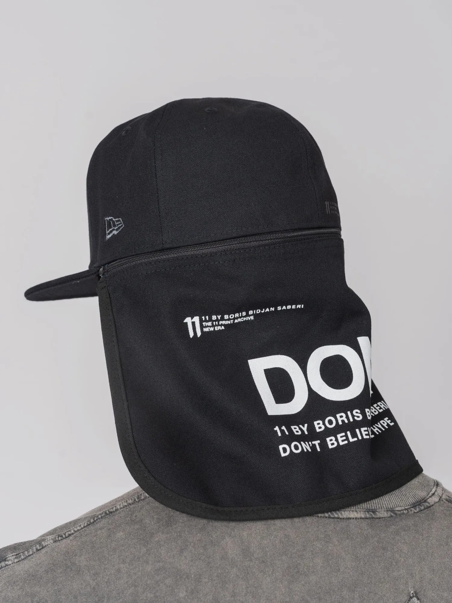 11 by BBS x New Era 59FIFTY "DON'T BELIEVE THE HYPE" Cap - by 11 BY BORIS BIDJAN