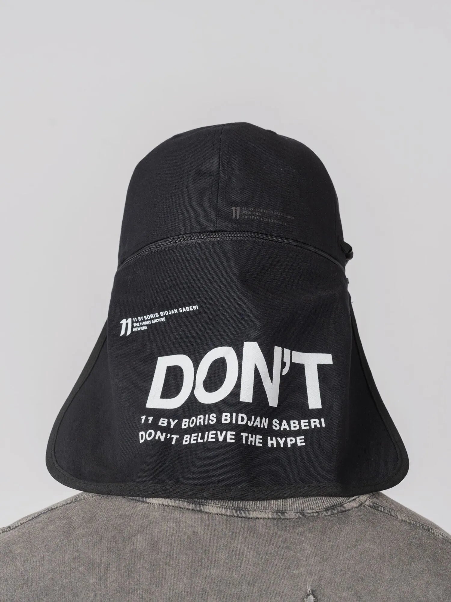 11 by BBS x New Era 59FIFTY "DON'T BELIEVE THE HYPE" Cap - by 11 BY BORIS BIDJAN