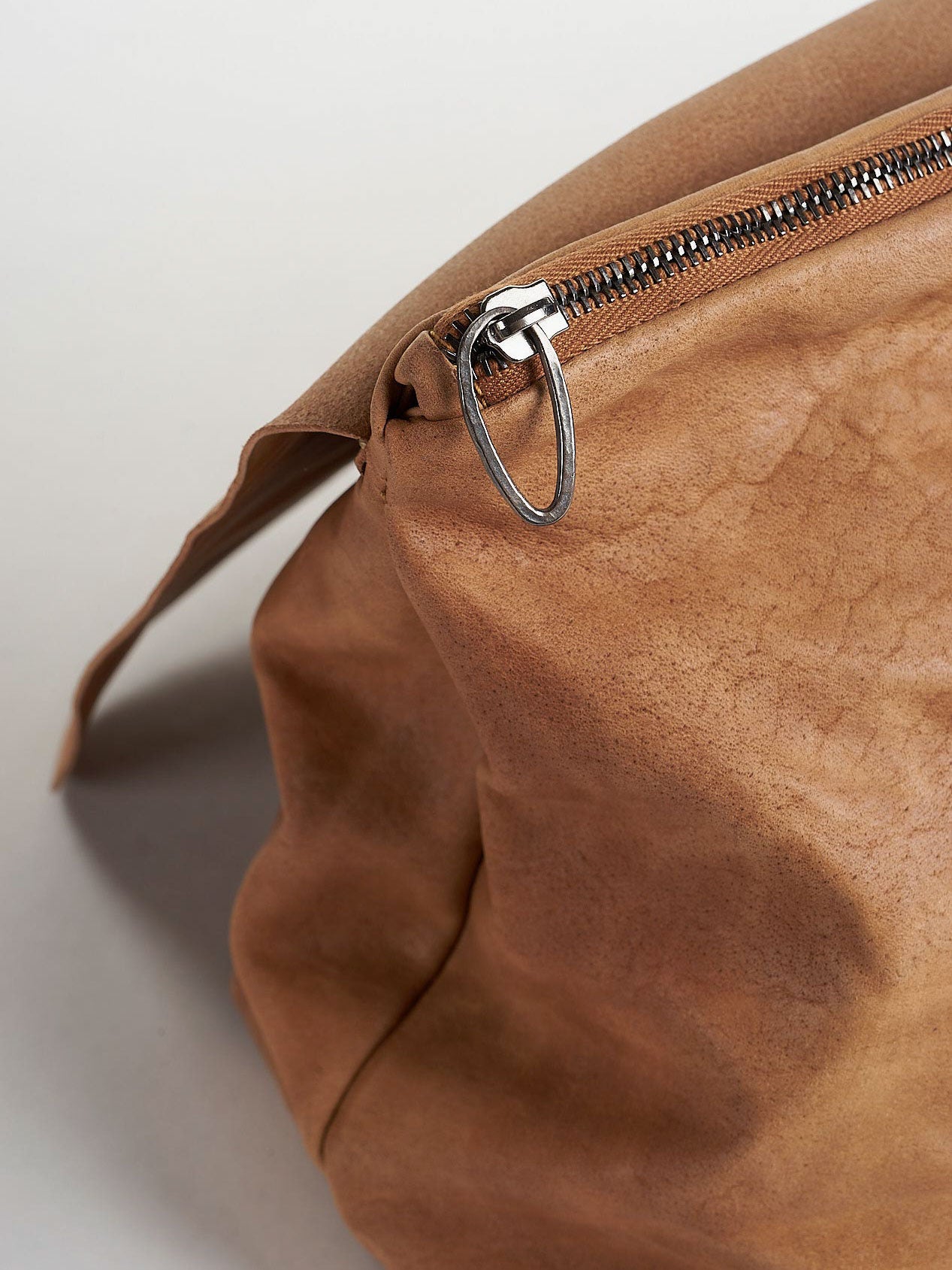 Shoulder Bag with Silver Bar Closure