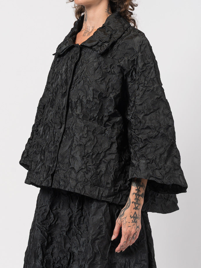 Textured Short Jacket