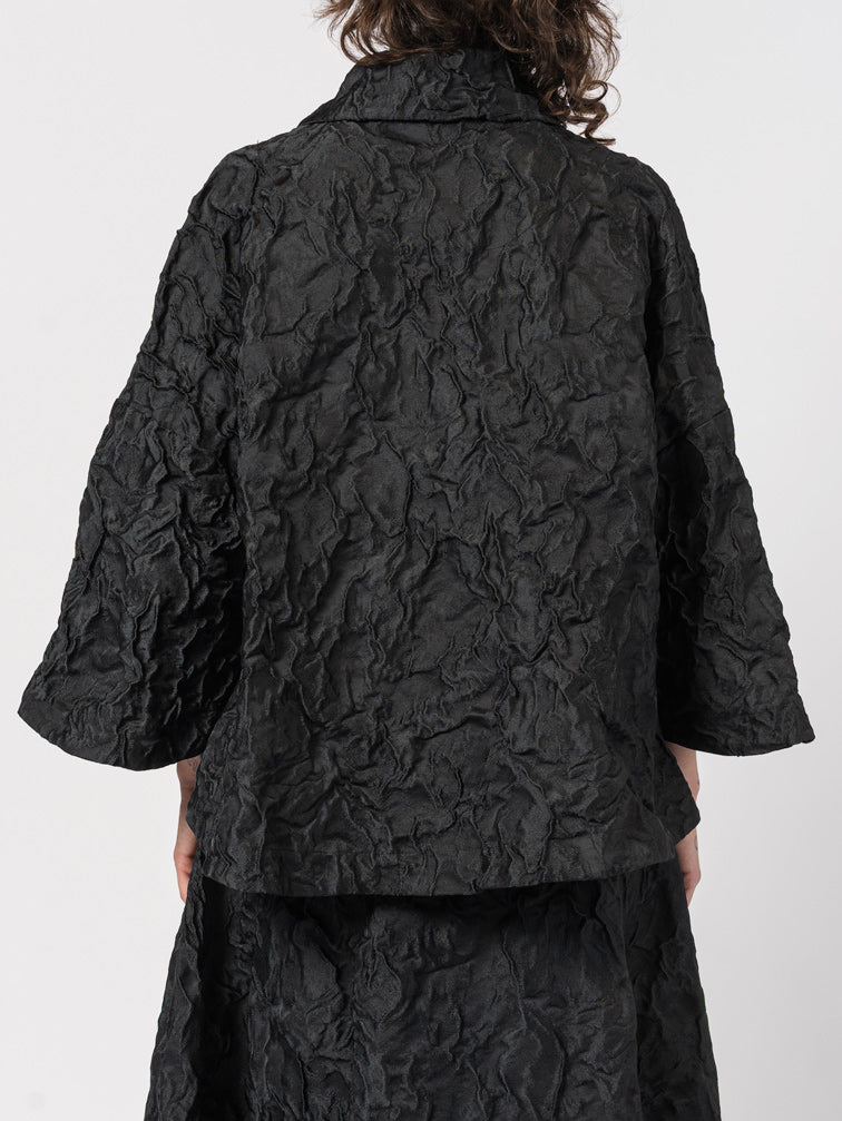 Textured Short Jacket