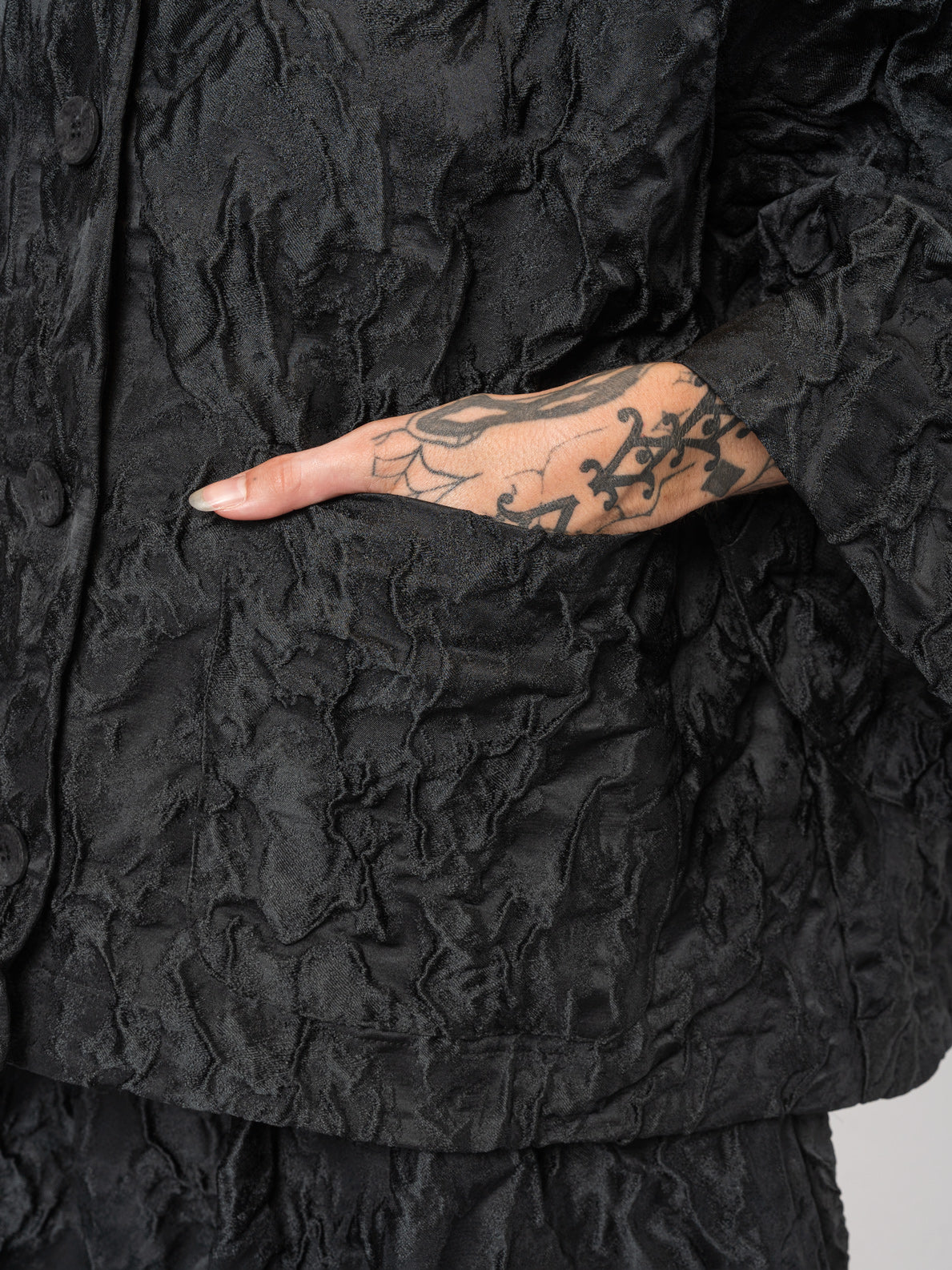 Textured Short Jacket