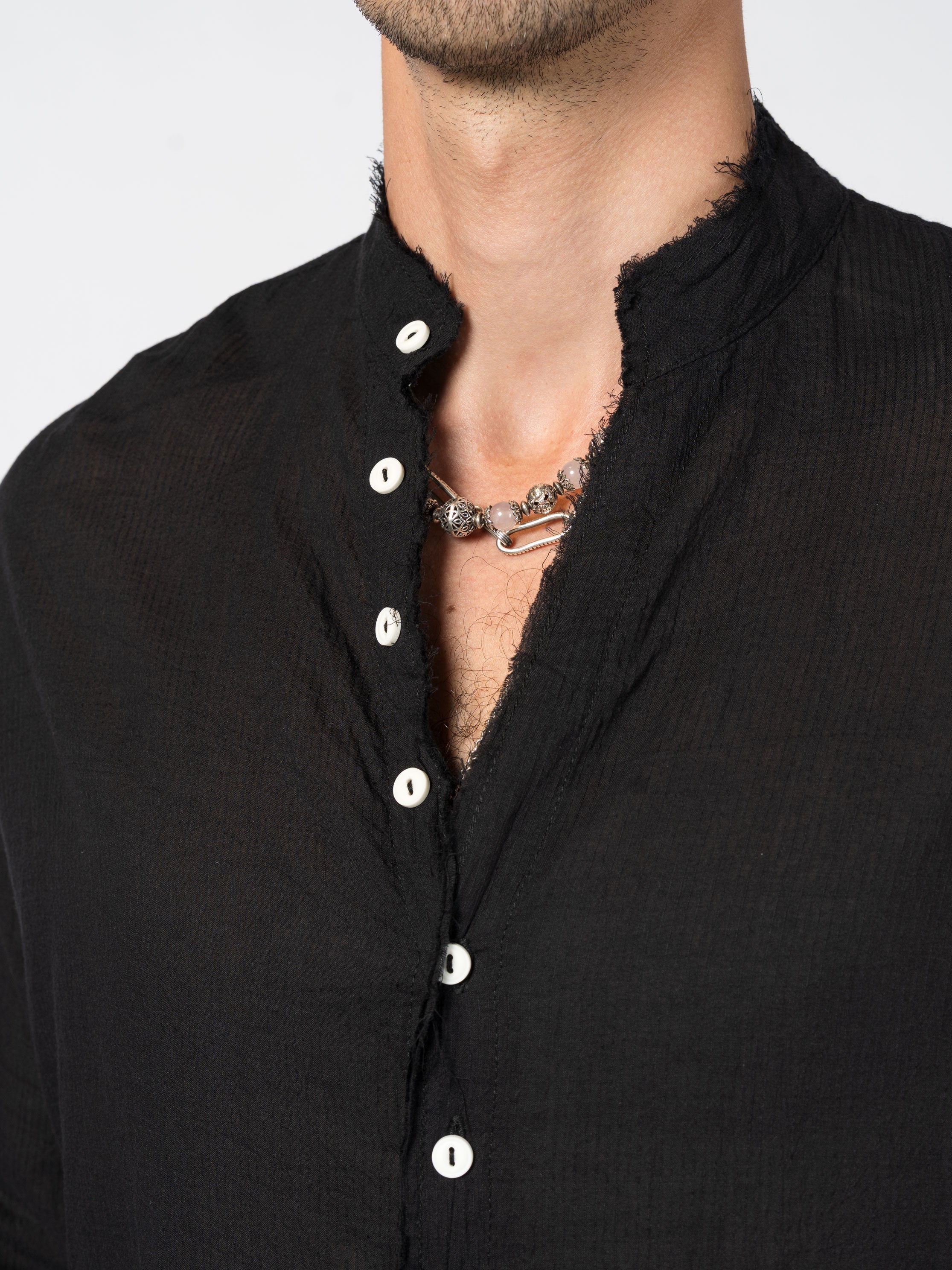 Cotton Button-Up Shirt
