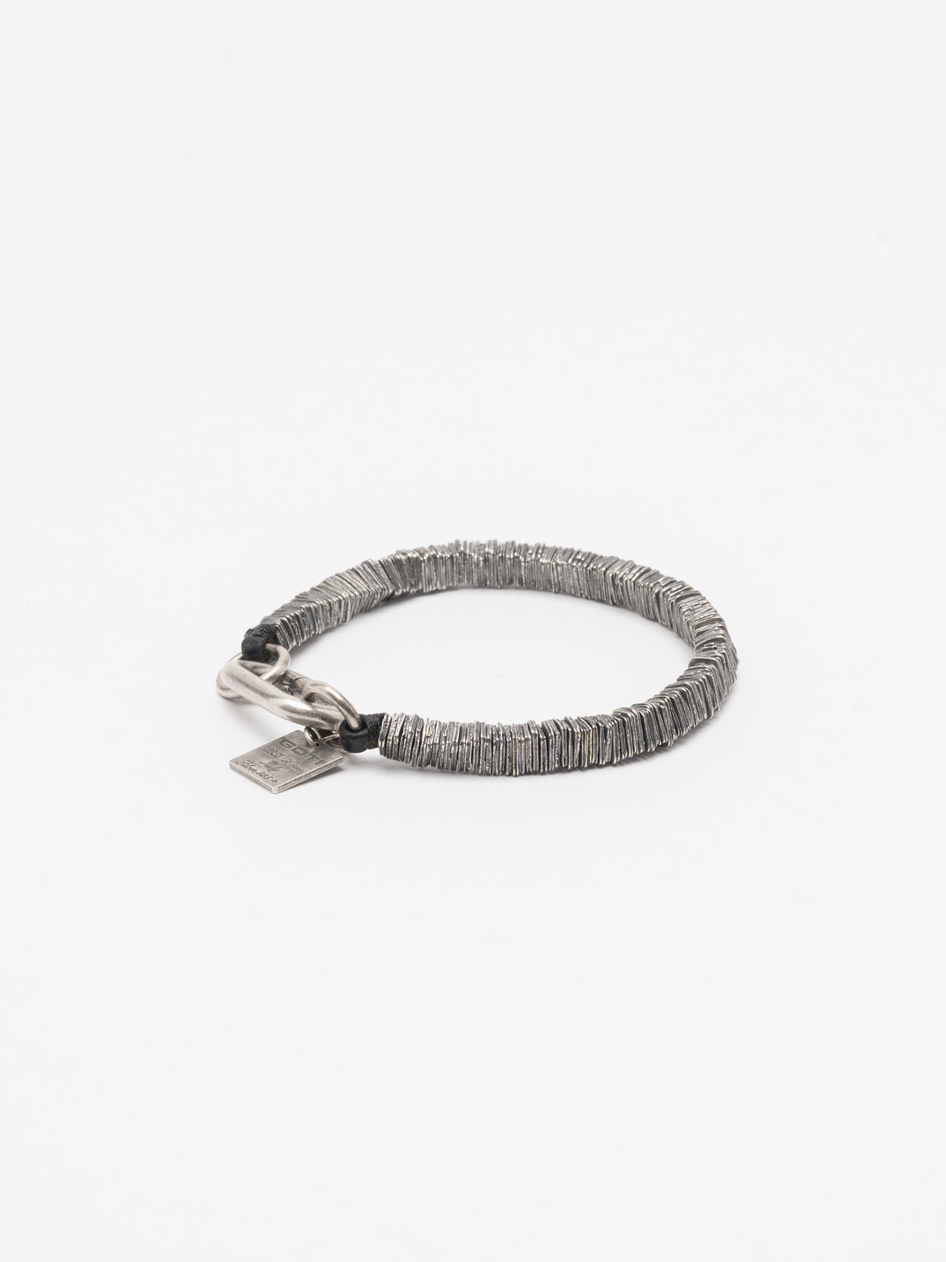 Silver Disc Bracelet