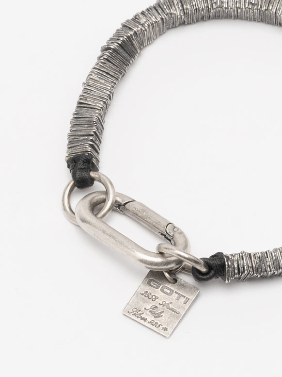 Silver Disc Bracelet
