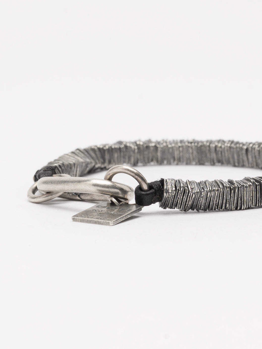 Silver Disc Bracelet