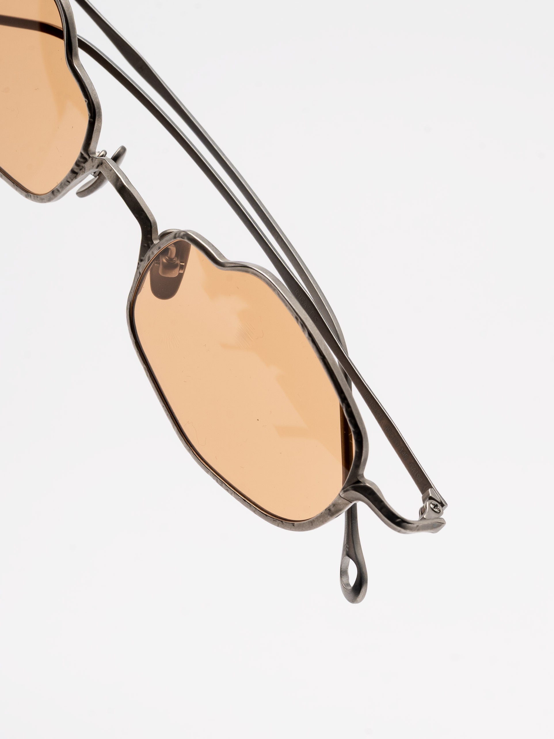 Asymmetric Titanium Sunglasses