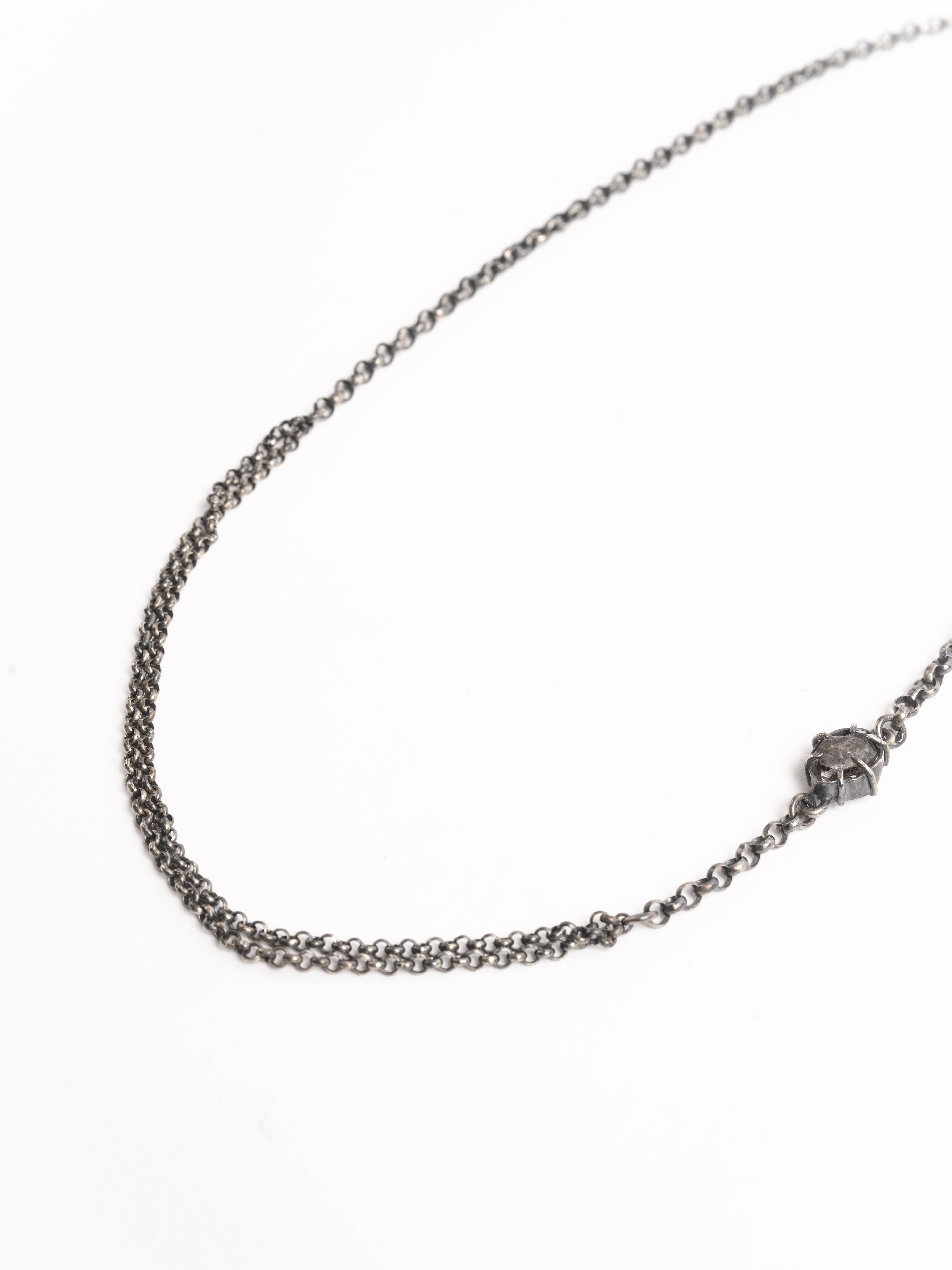 Floating Tibetan Quartz Necklace