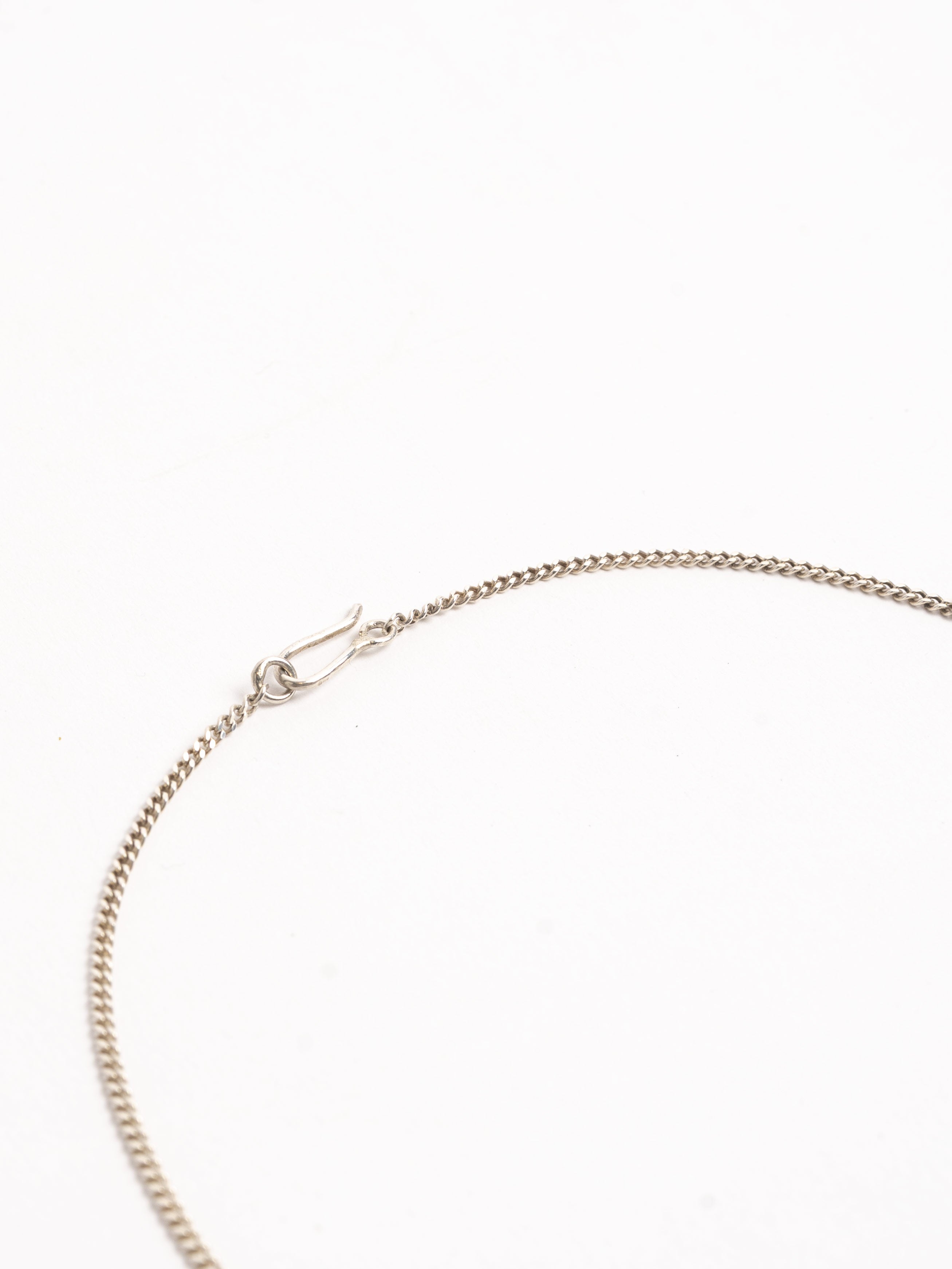 Moonscape Silver Necklace