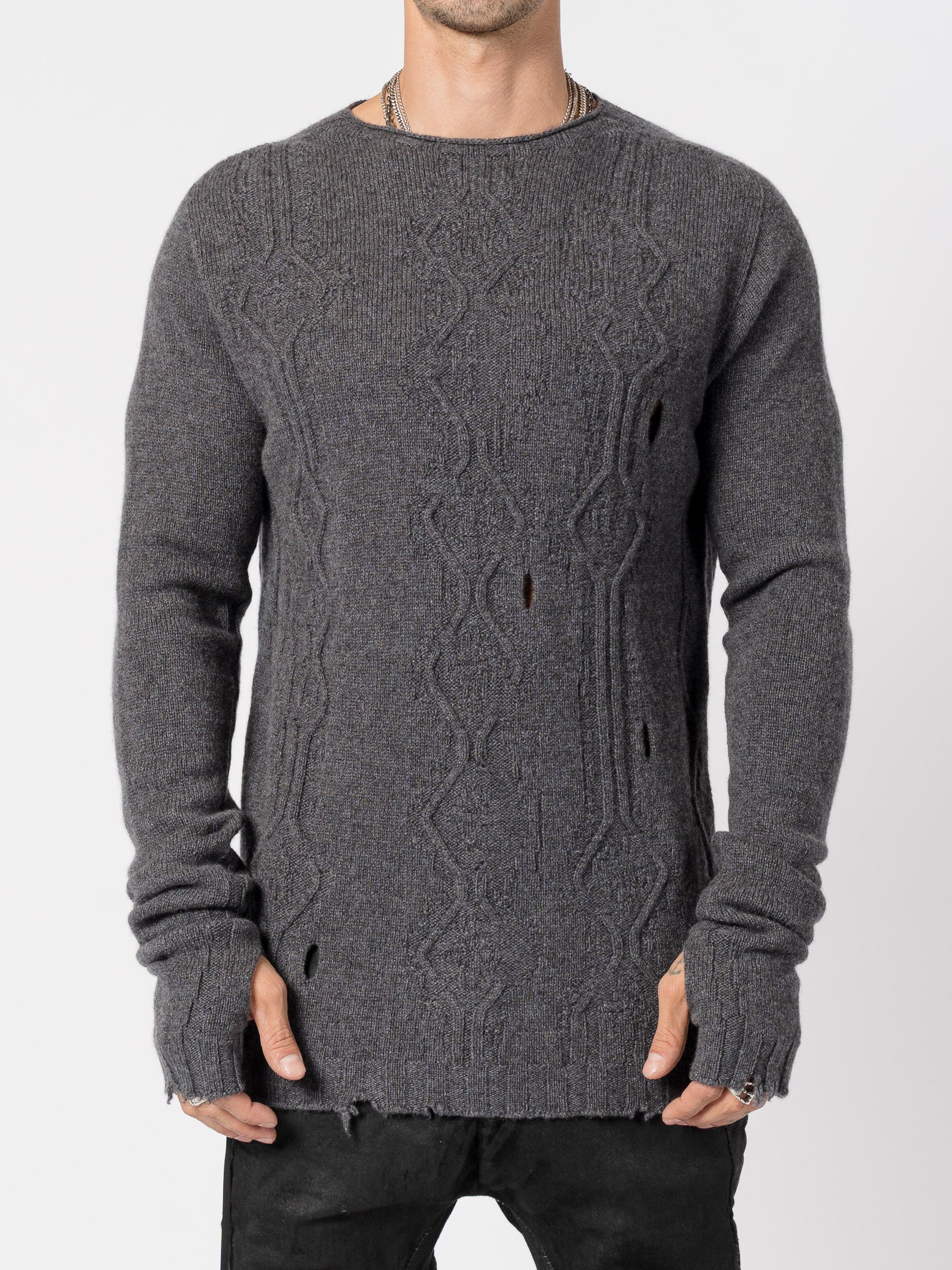 Cashmere Textured Knit