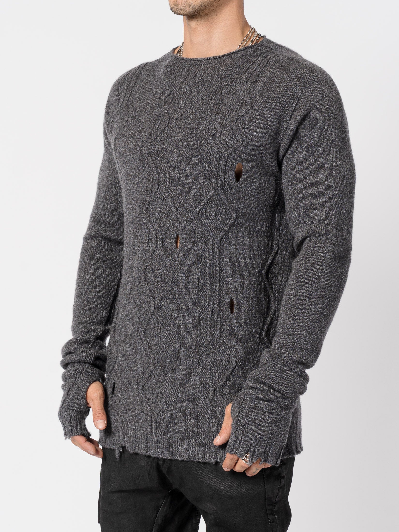 Cashmere Textured Knit