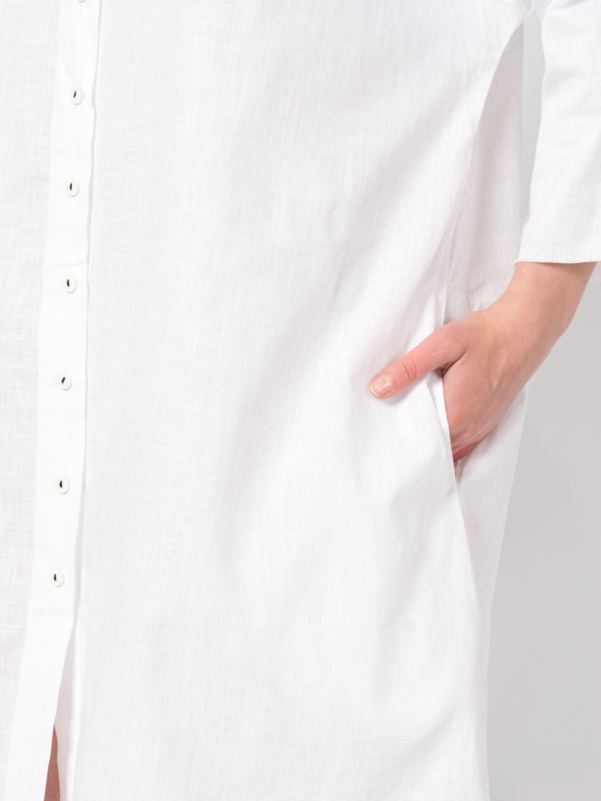 Linen Shirt Dress