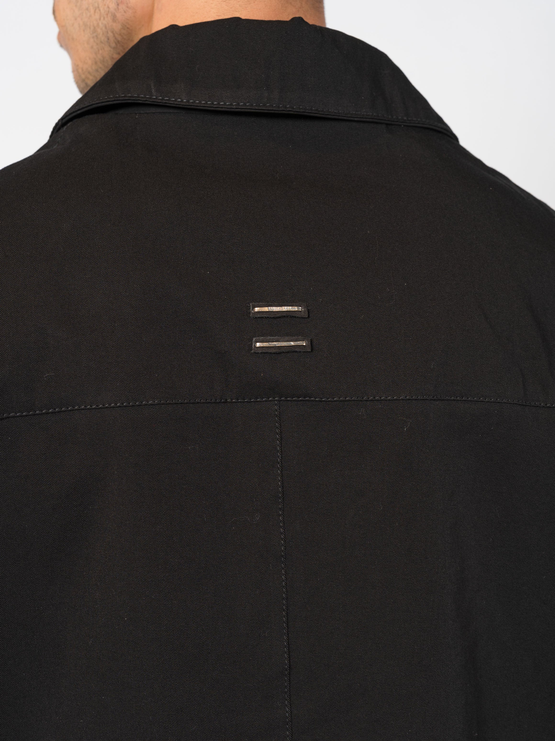Shirt with Nubuck Accents