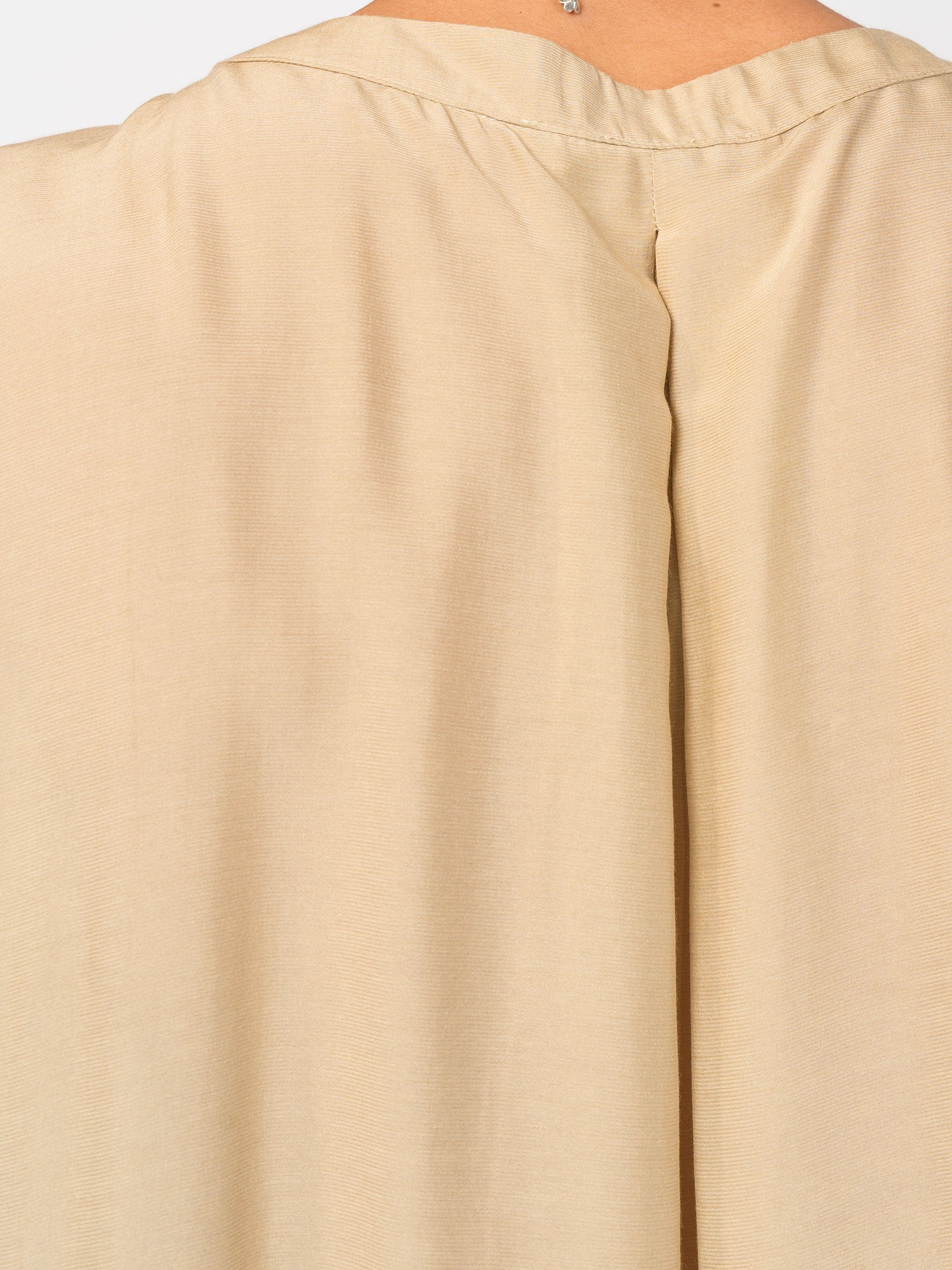 Silk-Blend Overshirt