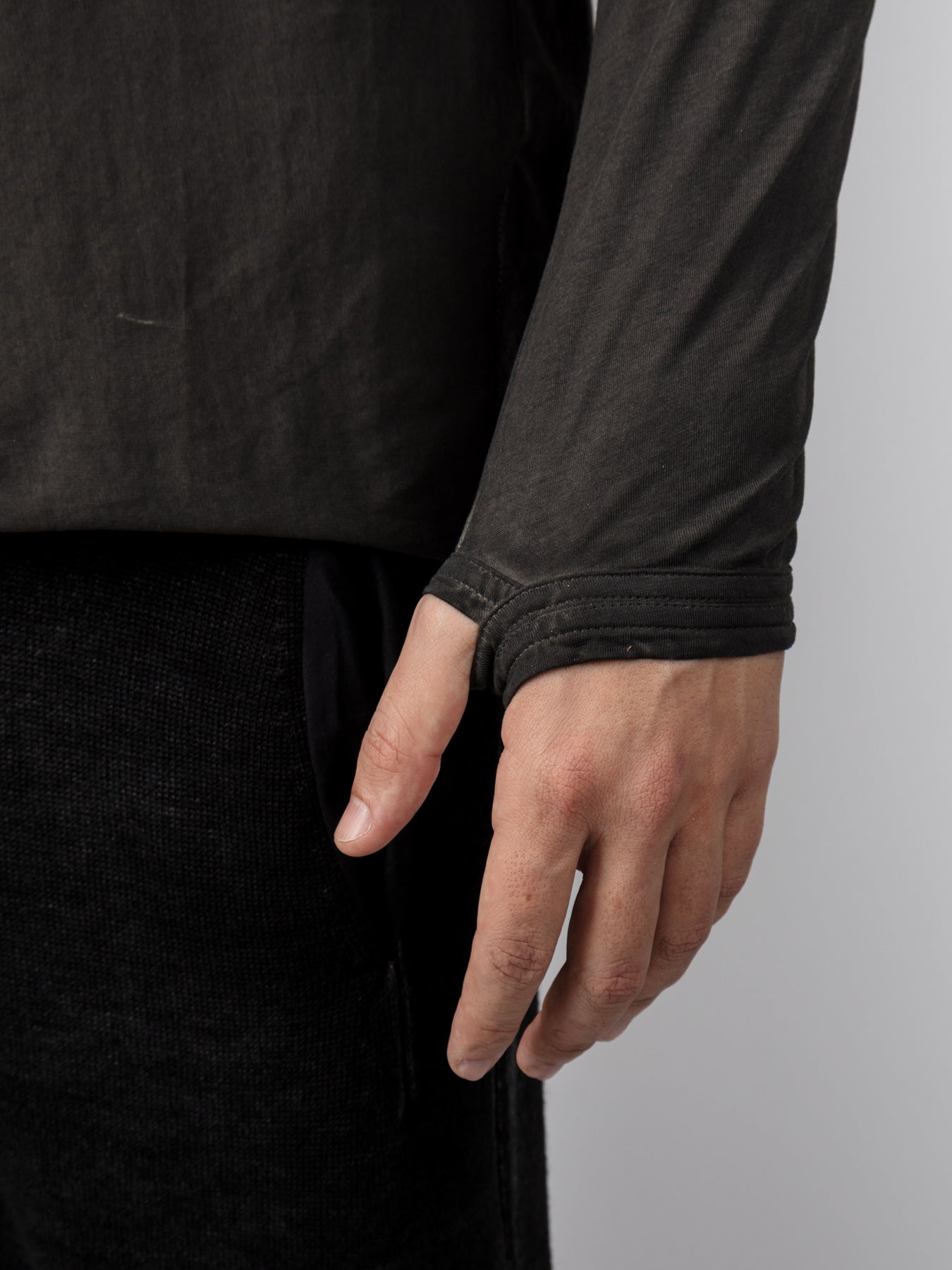 Two-Panel Long Sleeve T-Shirt