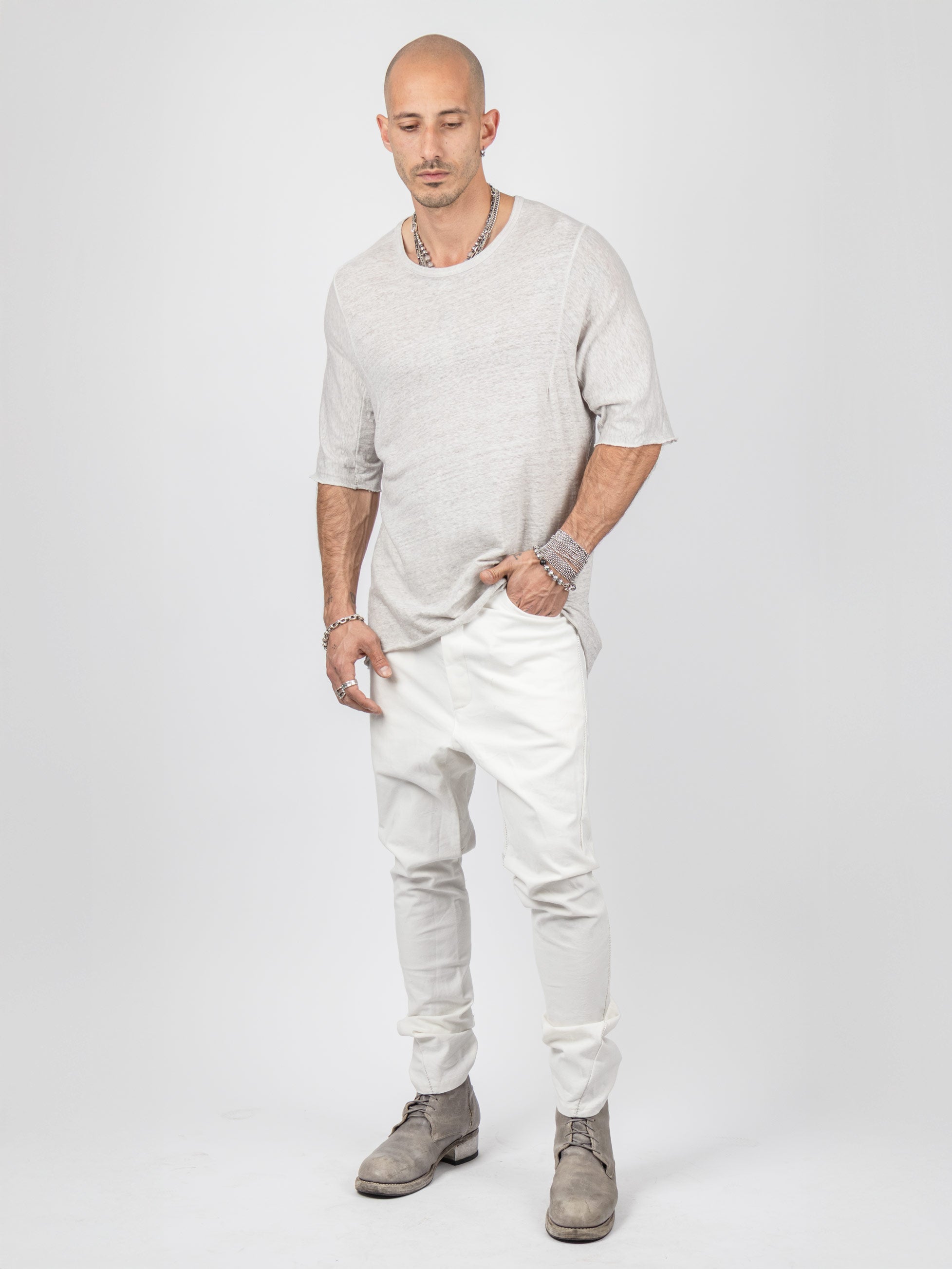 Staple 69 Linen Jersey T-Shirt