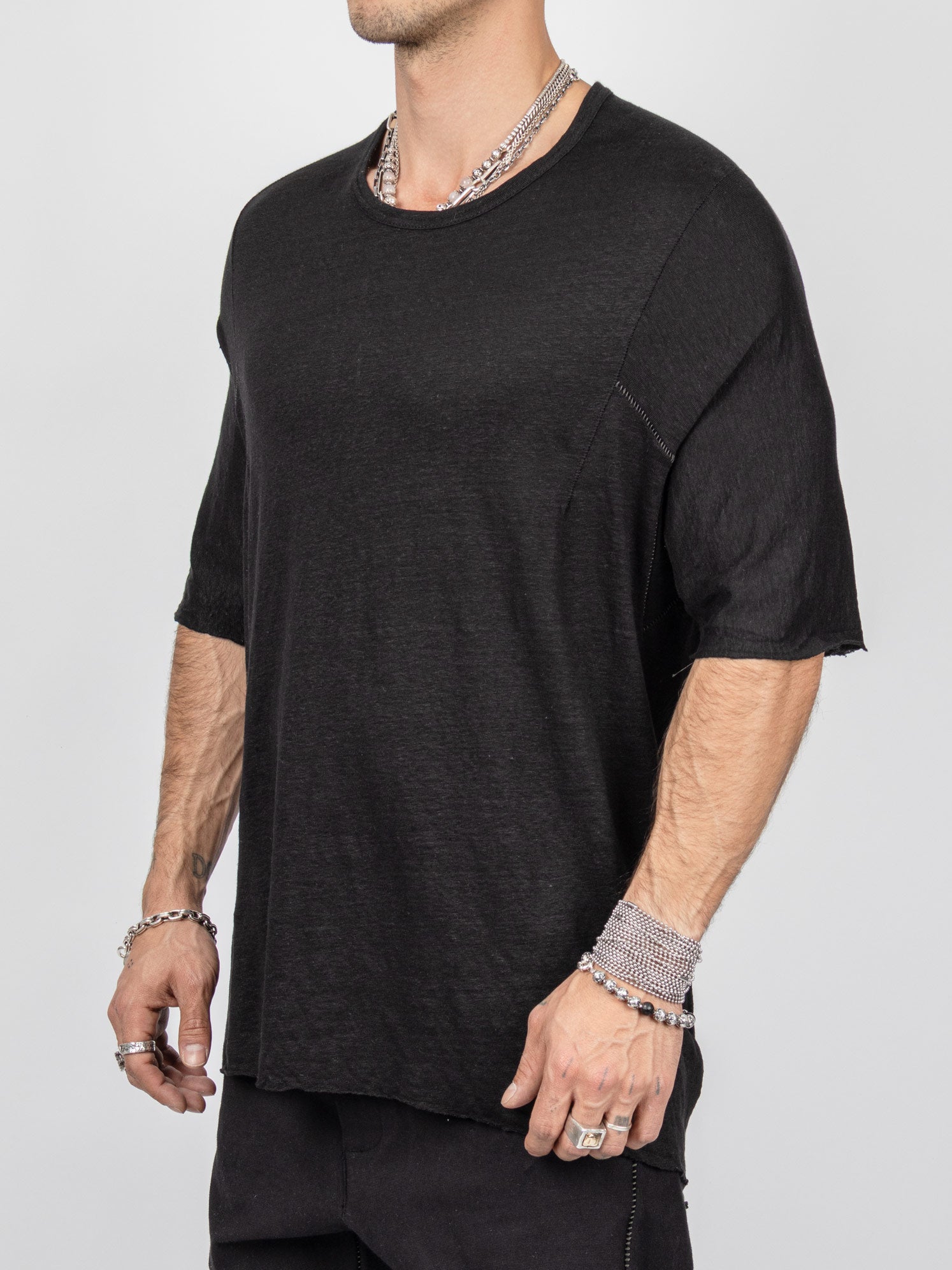 Staple 69 Linen Jersey T-Shirt