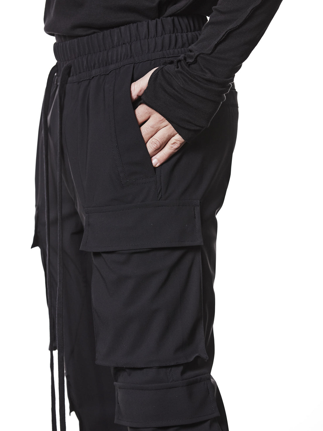 Slim Technical Cargo Trousers