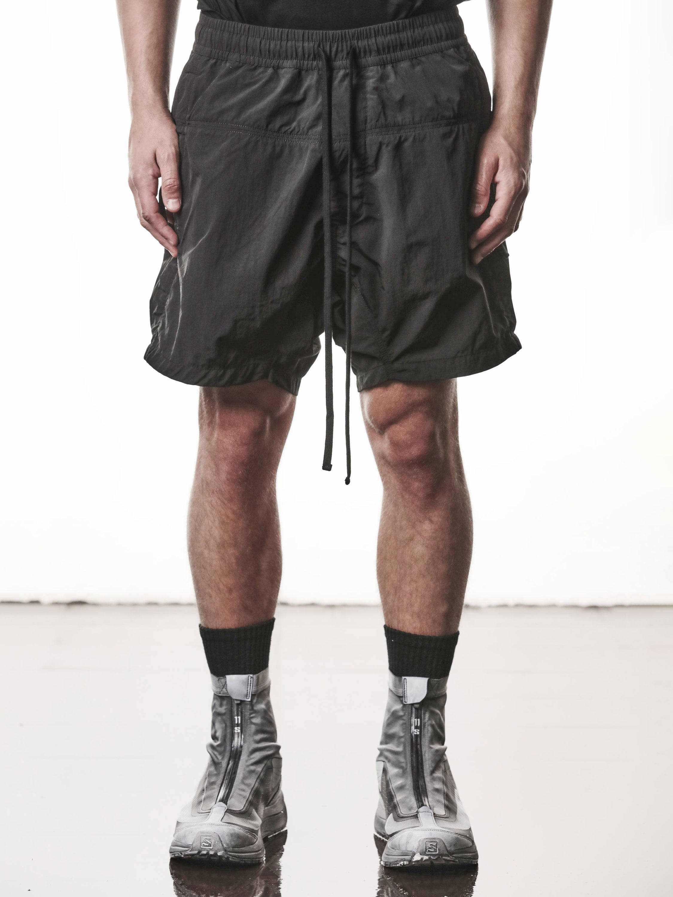 Technical Drop Crotch Shorts