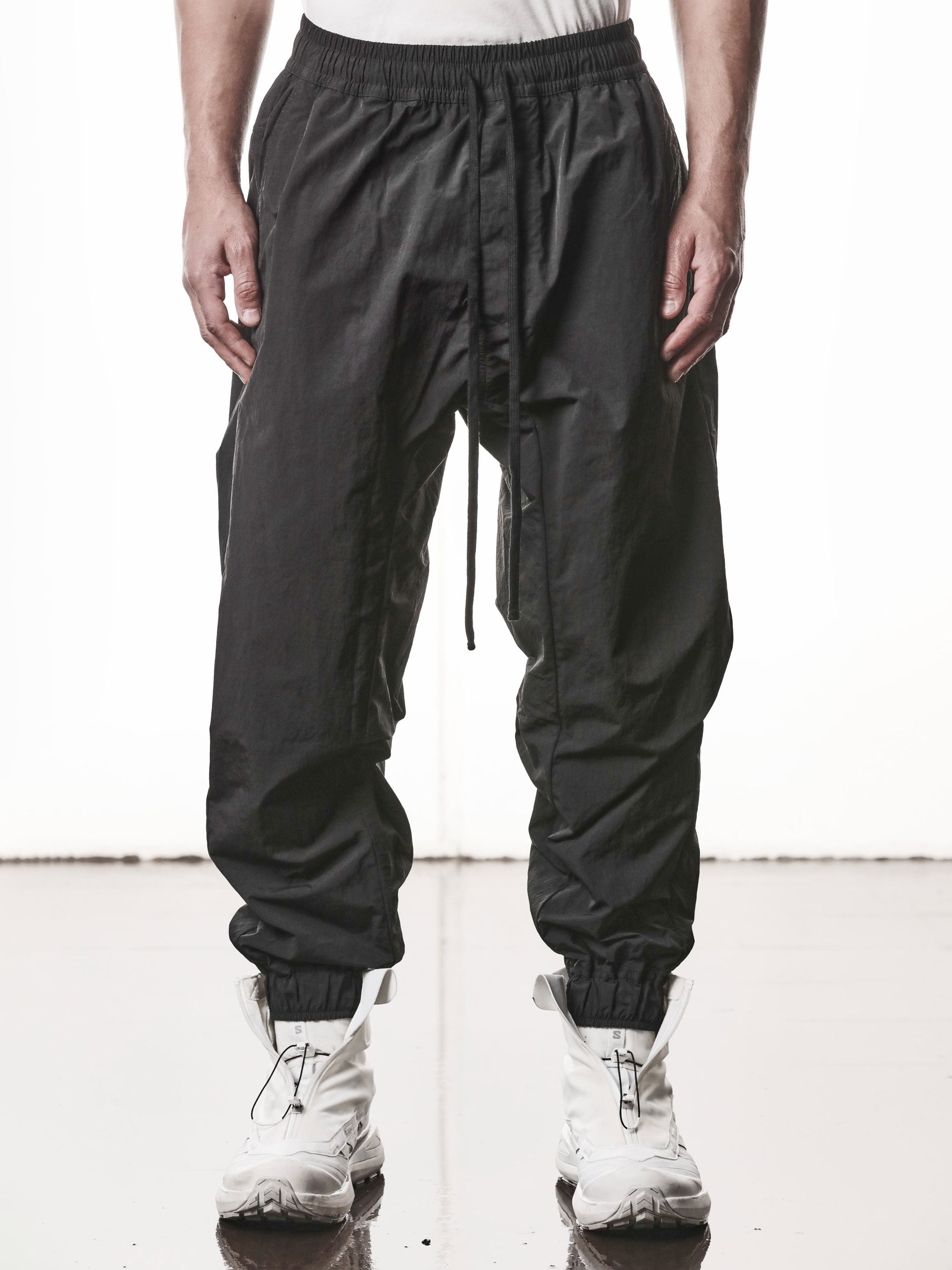 Low-Crotch Technical Trousers