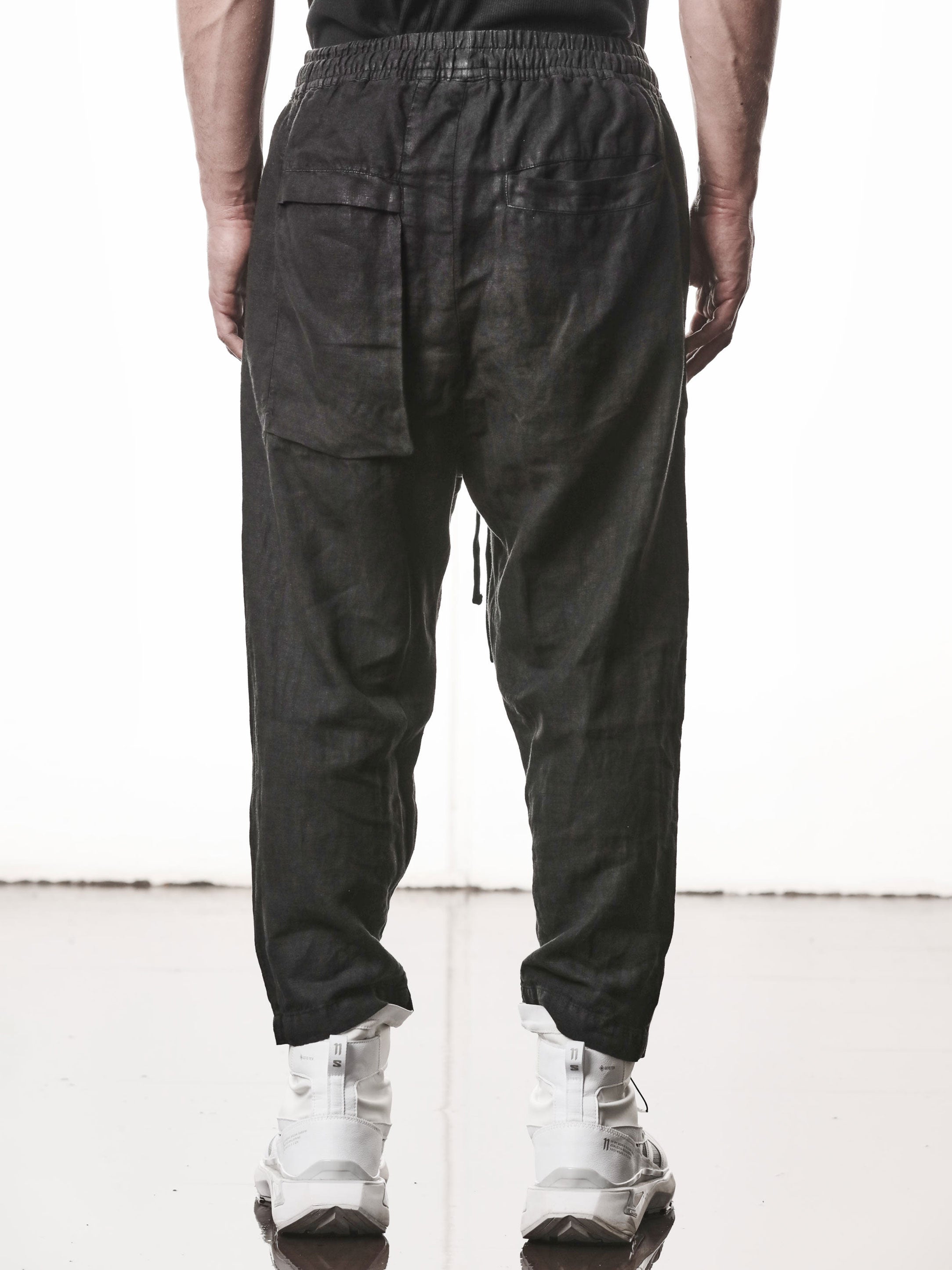 Cropped Linen Trousers