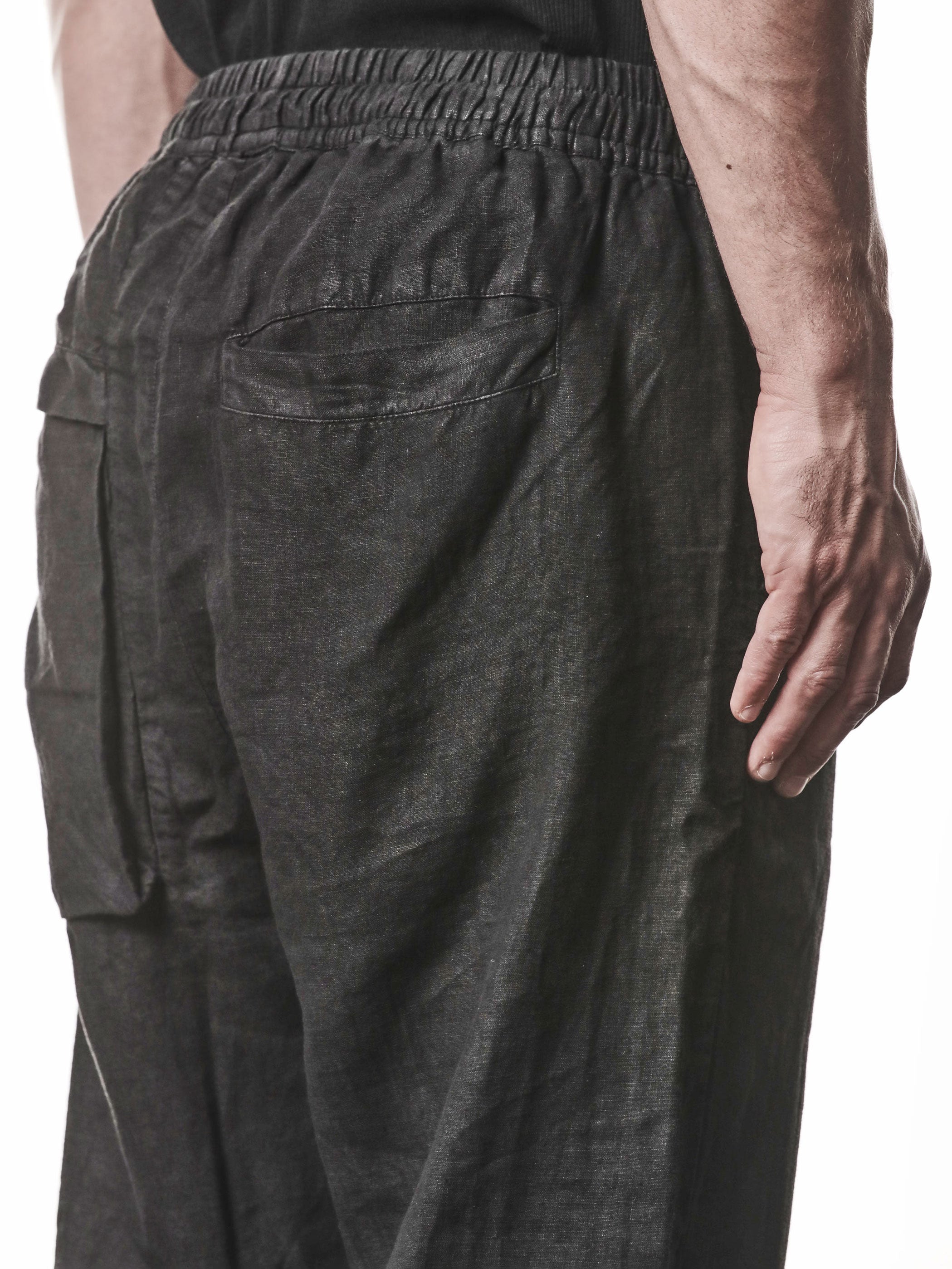 Cropped Linen Trousers