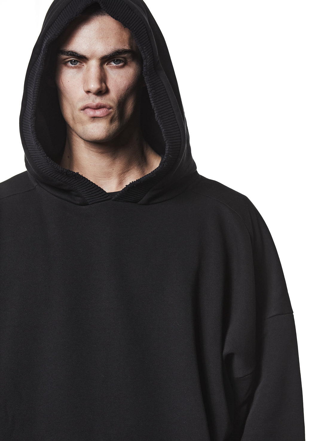 Cropped Hooded Sweatshirt