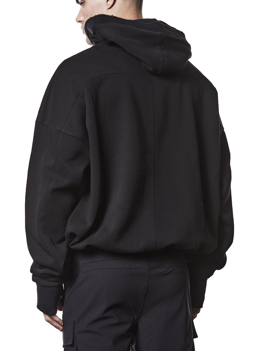 Cropped Hooded Sweatshirt