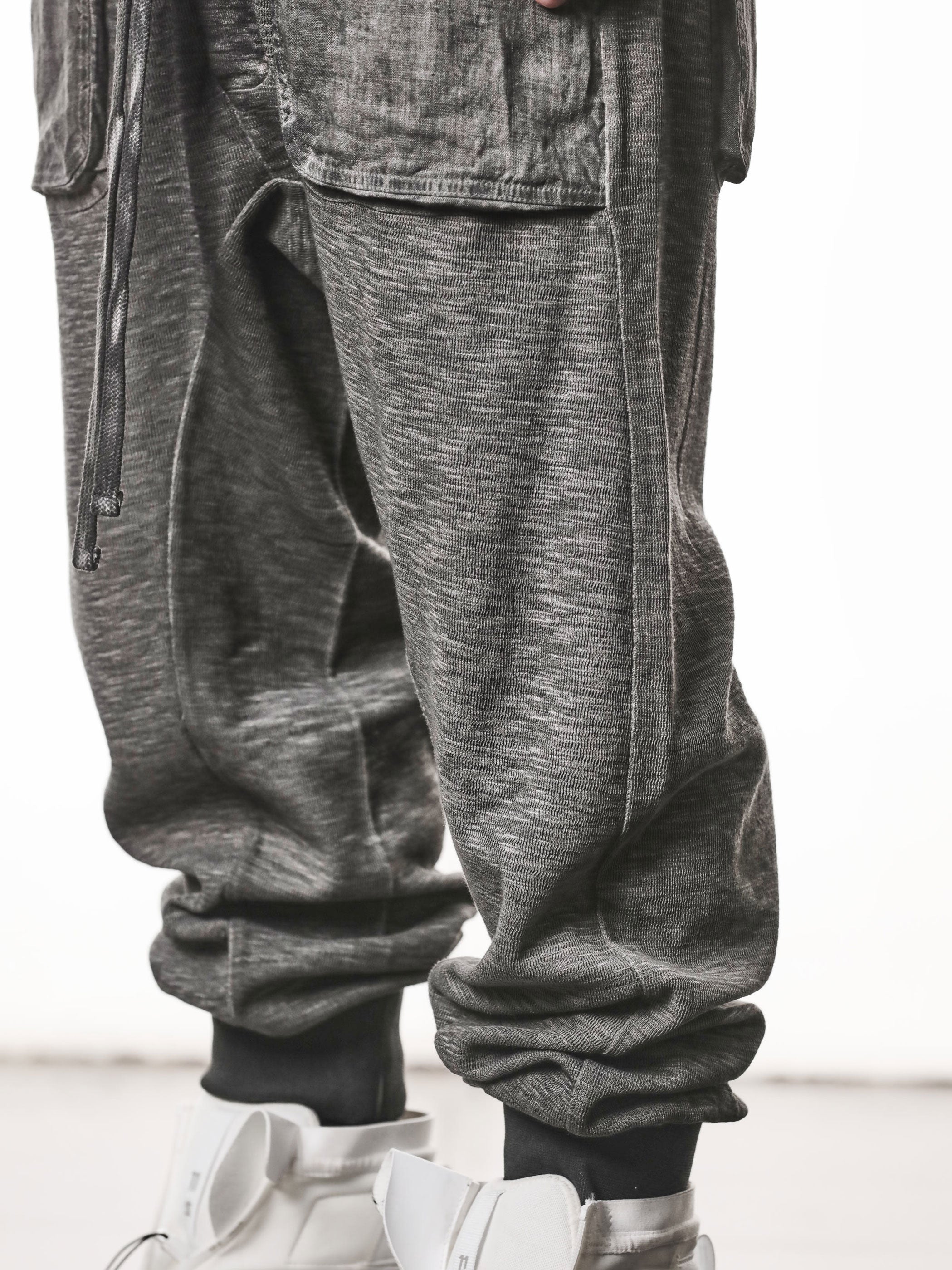 Matmix Linen-Patch Trousers