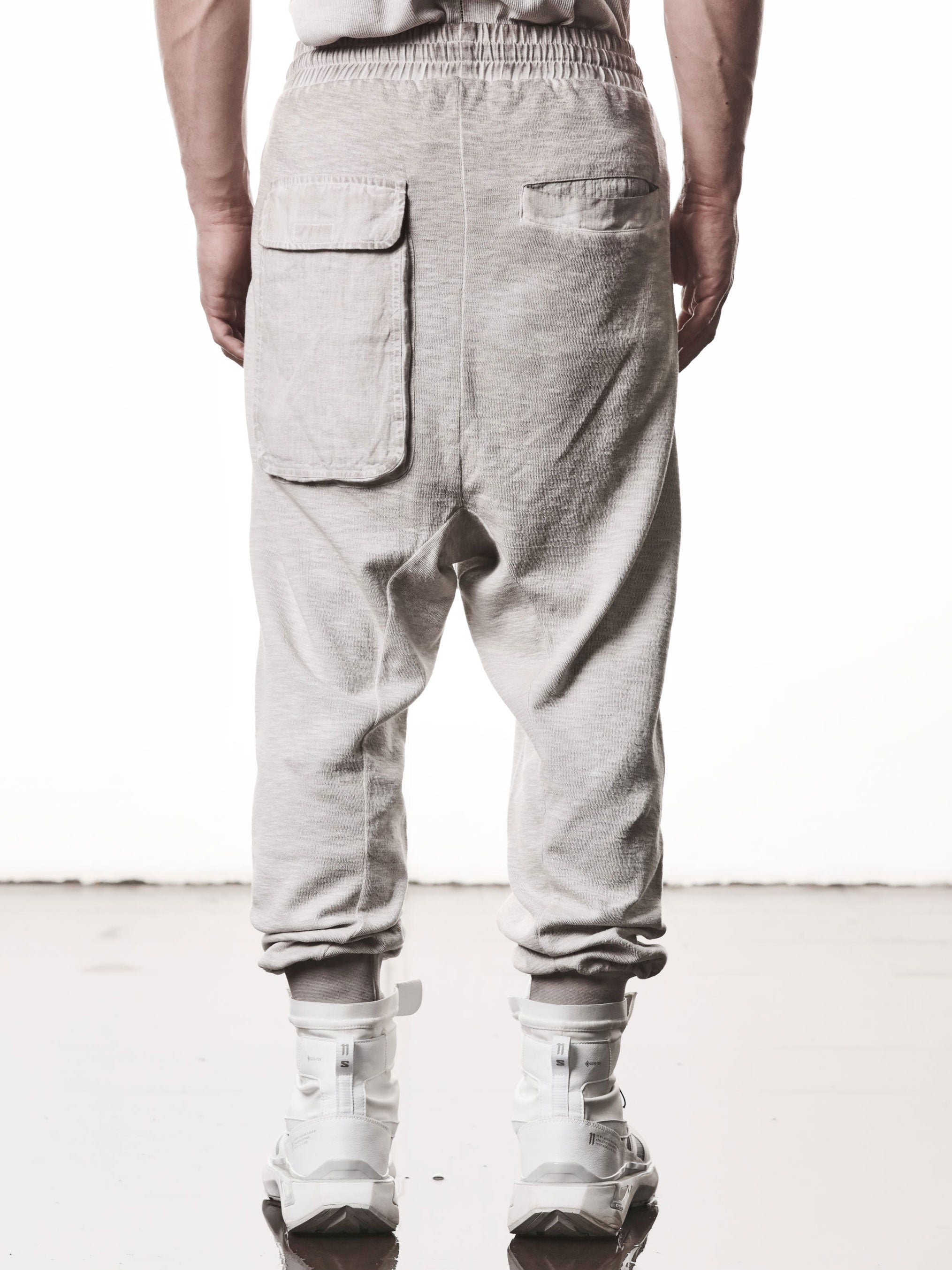 Matmix Linen-Patch Trousers