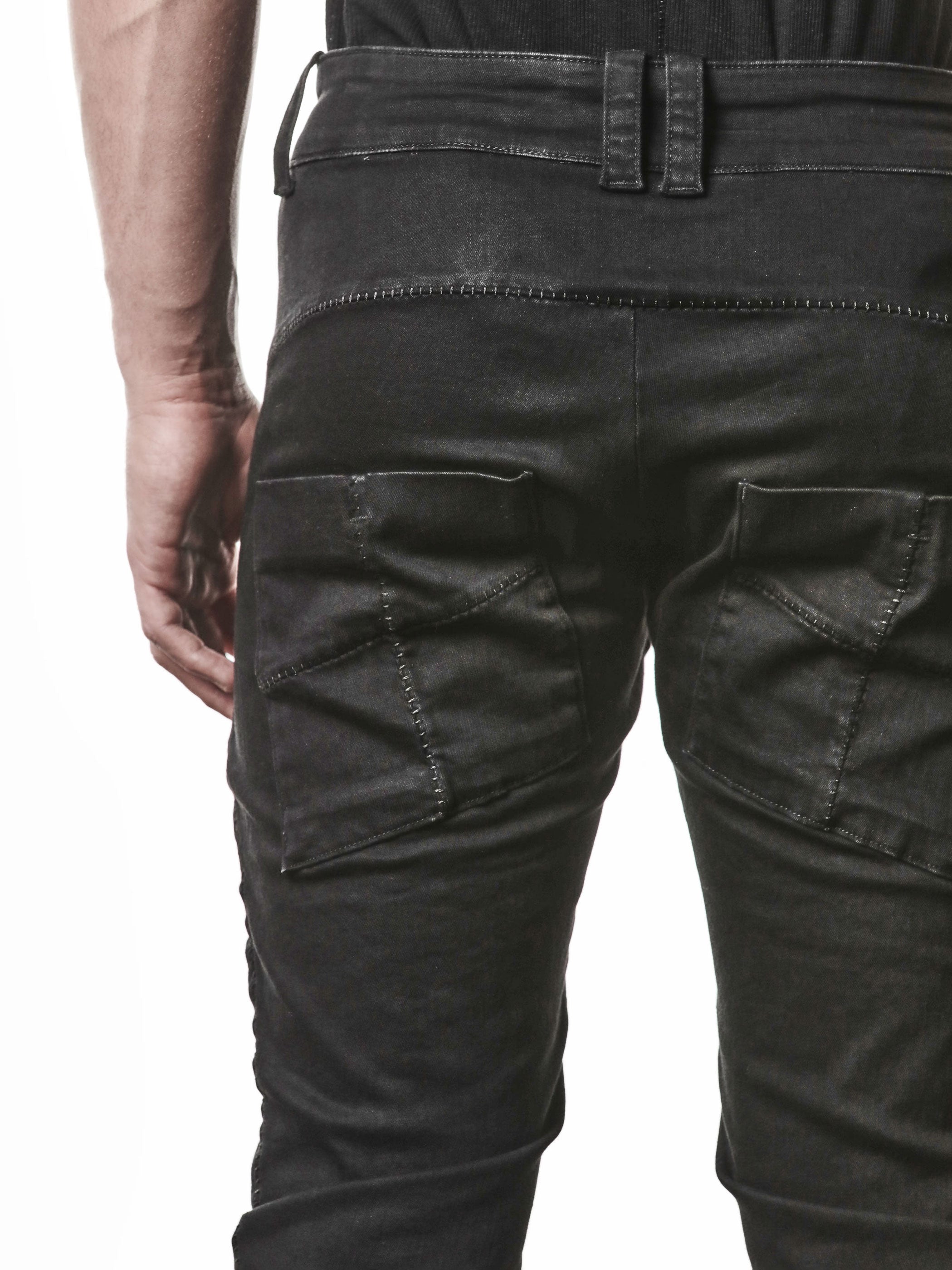 Slim Fit Denim Trousers