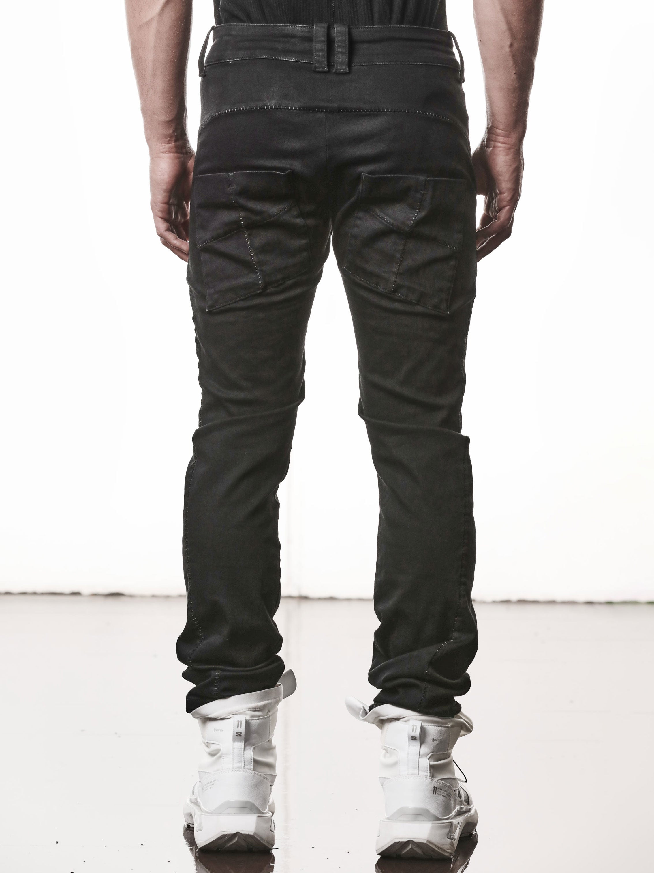 Slim Fit Denim Trousers