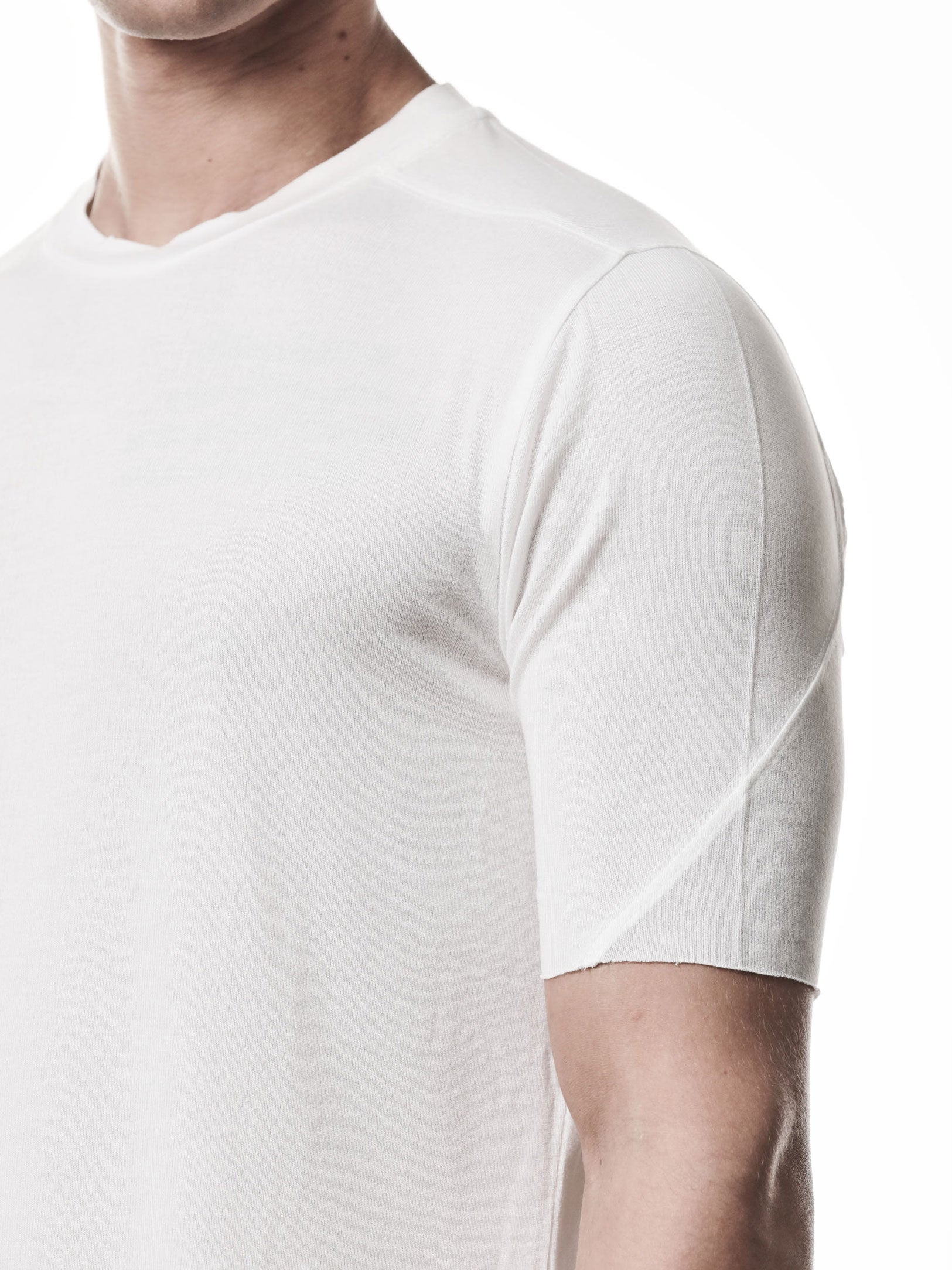 Viscose Raw Edge T-Shirt
