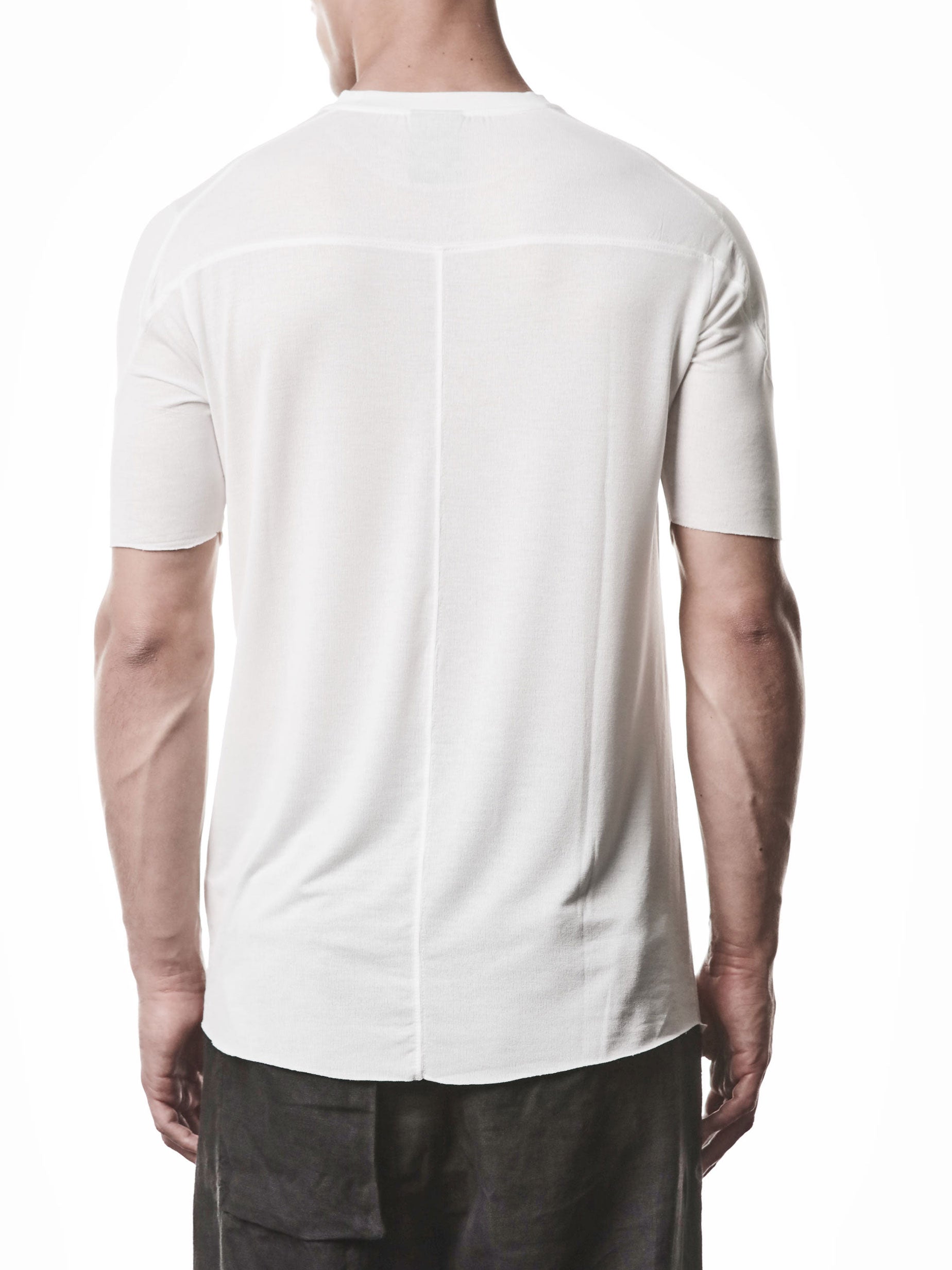Viscose Raw Edge T-Shirt