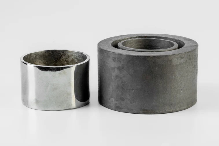 Acid - Finished Iron Modular Candle Totem - by PARTS OF FOUR