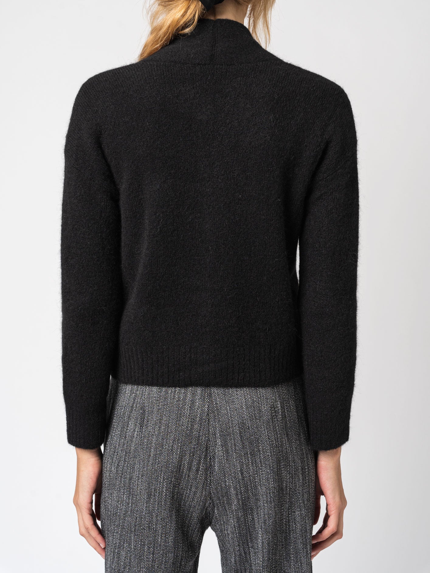 Alpaca and Wool Knit Cardigan - by TRANSIT