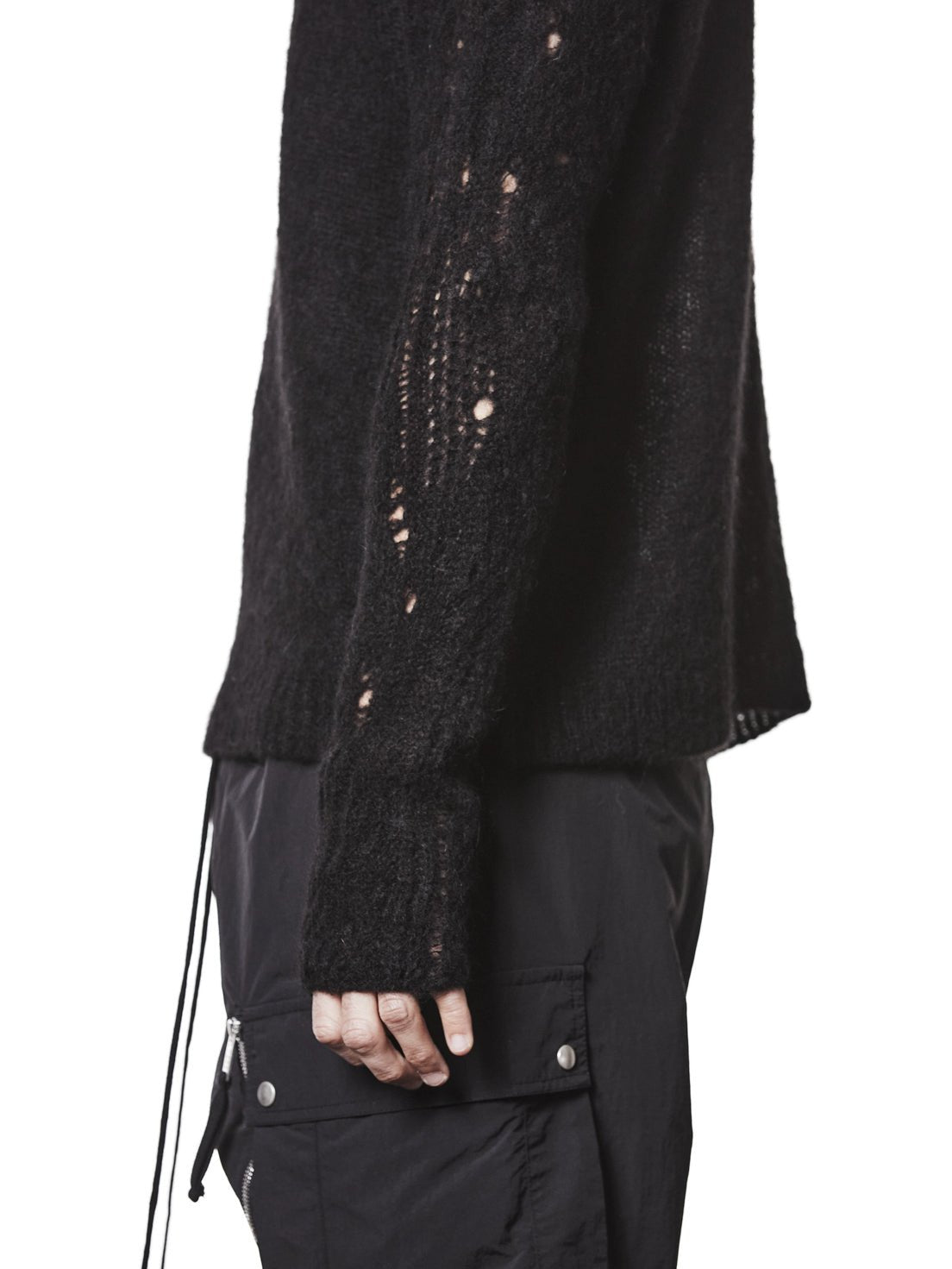 Alpaca Round Neck Sweater - by THOM KROM