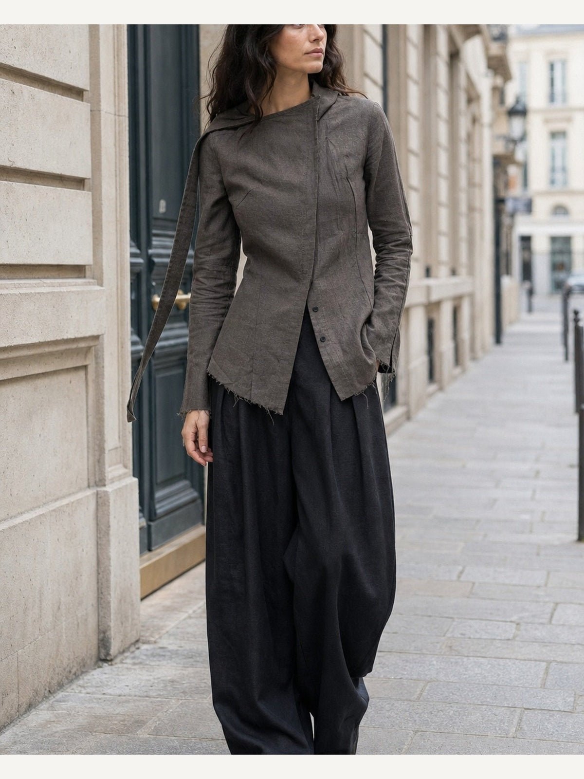 Asymmetrical Shirt - by 139DEC