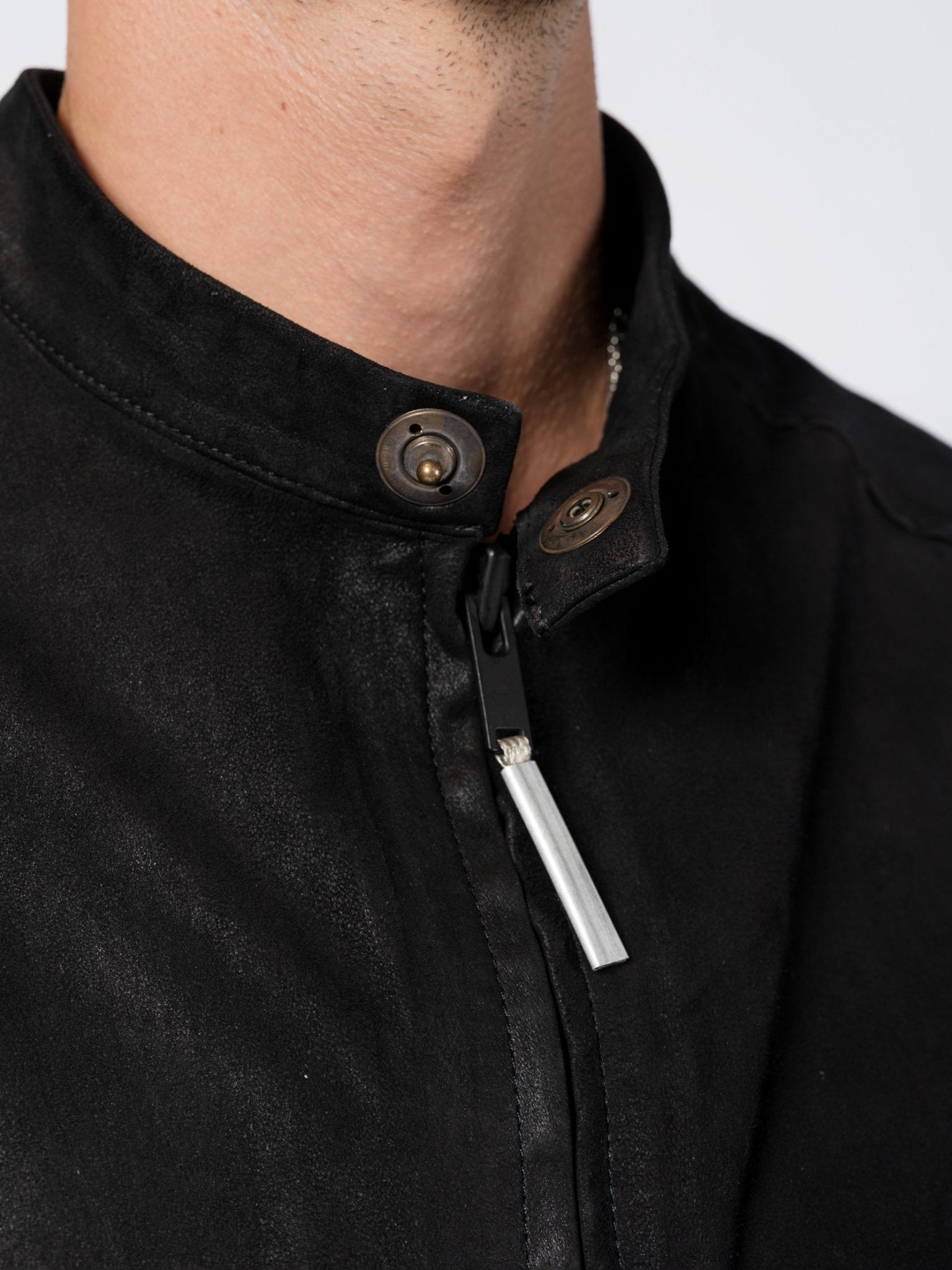 Azymute Leather Jacket - by ISAAC SELLAM