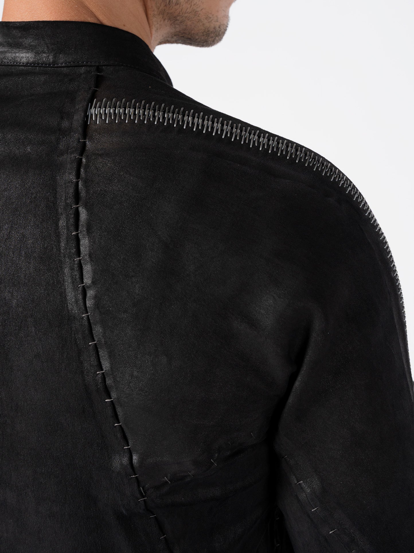 Azymute Leather Jacket - by ISAAC SELLAM