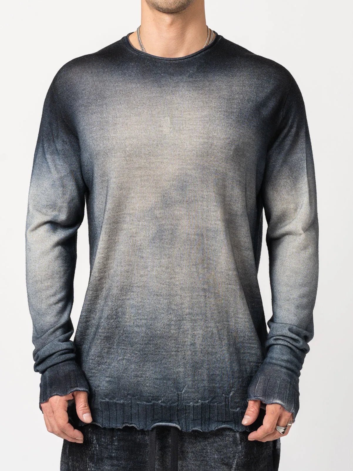 Back Print Sweater - by MD75