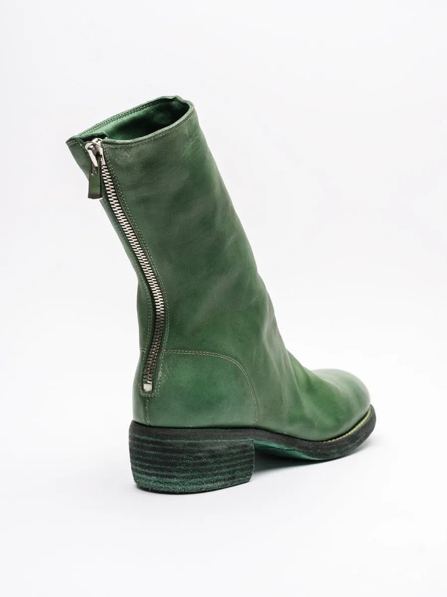 BACK ZIP MID BOOT - by GUIDI