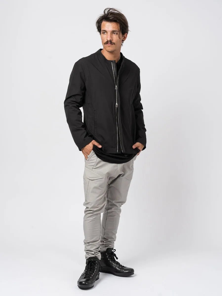 Black nylon jacket - by AITO