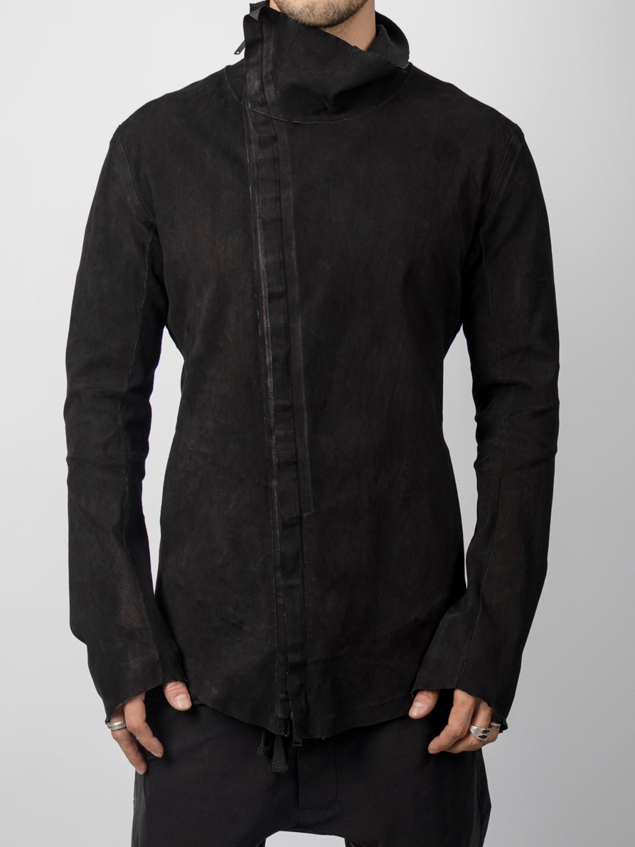 Body - Moulded Lambskin Spine Jacket - by ISAAC SELLAM