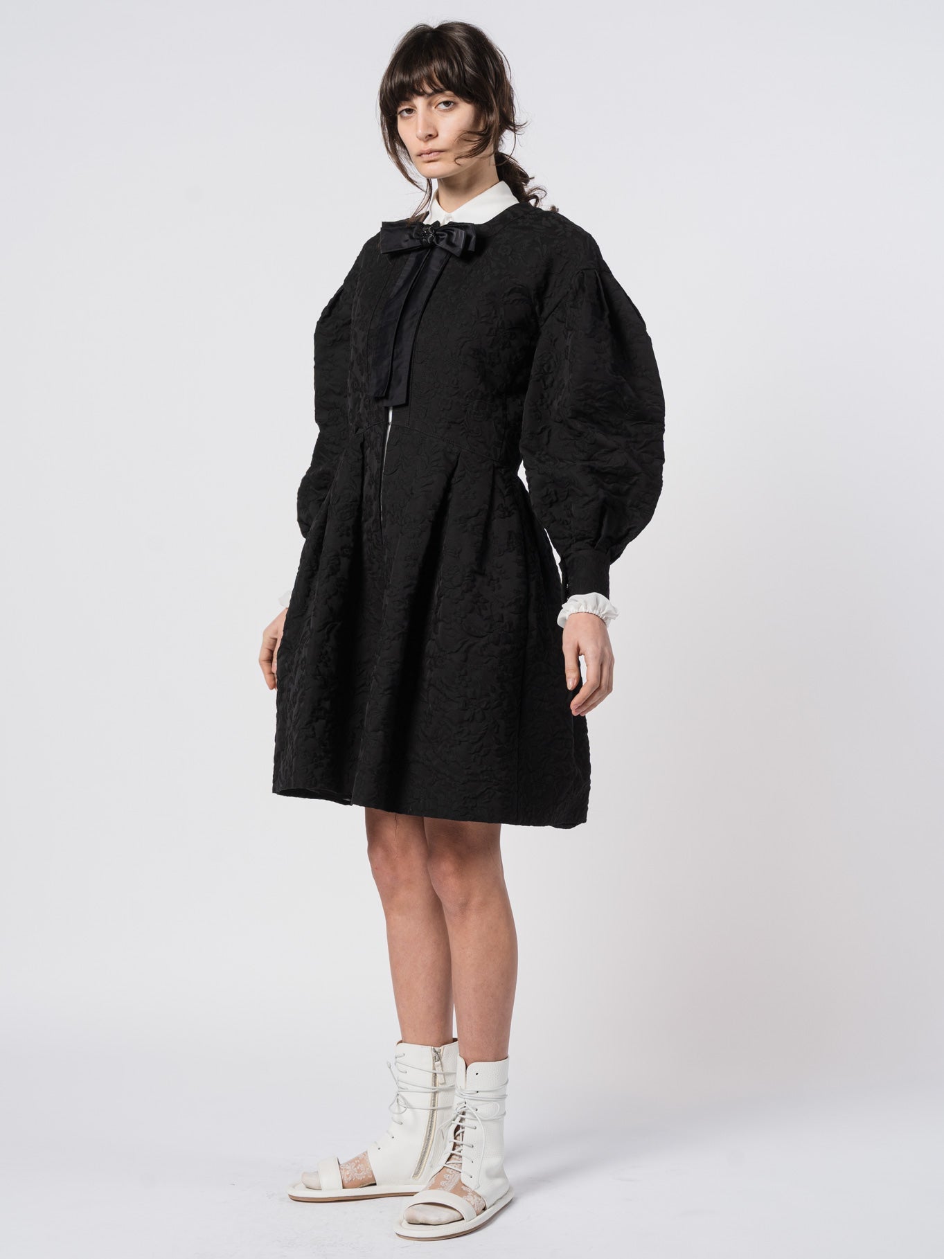 Brocade Jacket Dress - by SHARONA SHARVIT