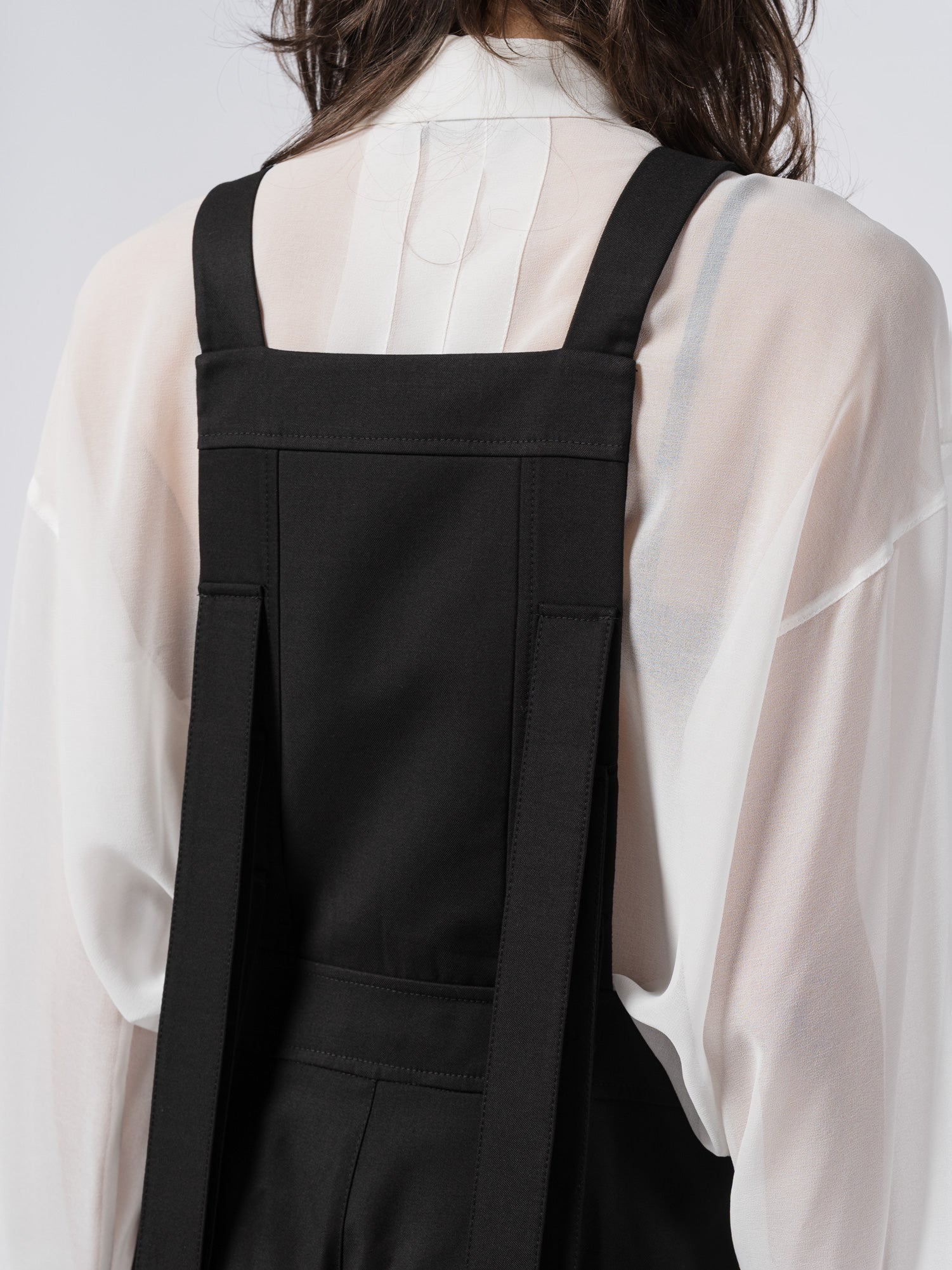 Buckled Pinafore Overall - by SHARONA SHARVIT