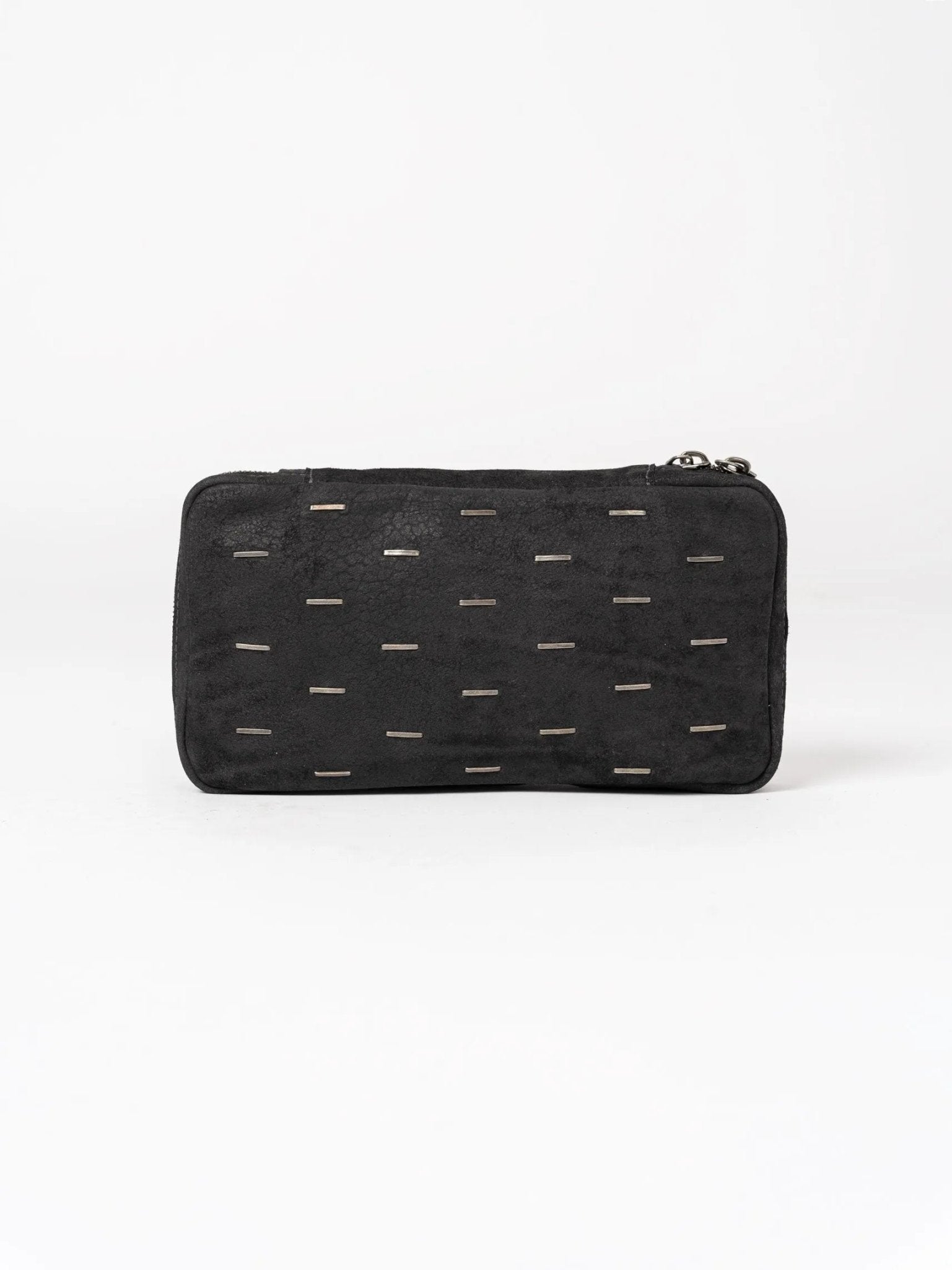 Bullskin Wallet with Silver Staples - by DANIELE BASTA