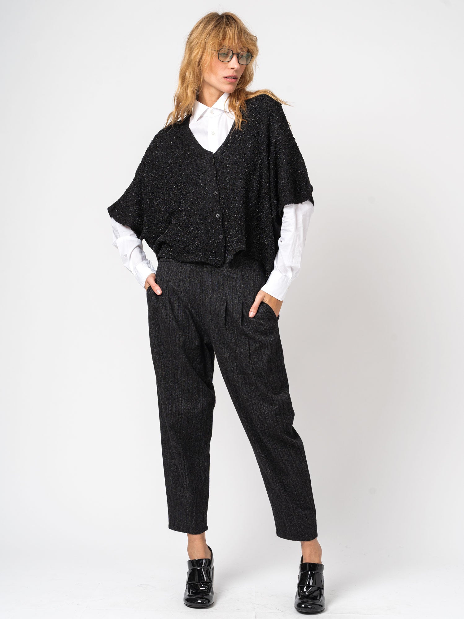 Button - Down Cardigan - by TANDEM