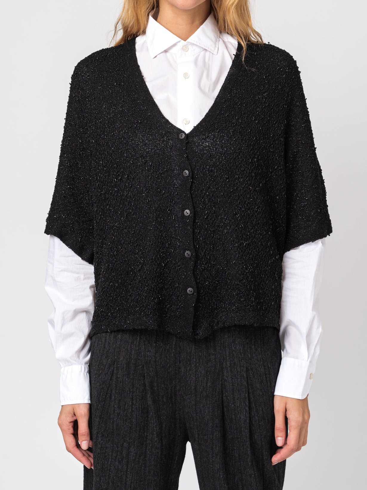 Button - Down Cardigan - by TANDEM